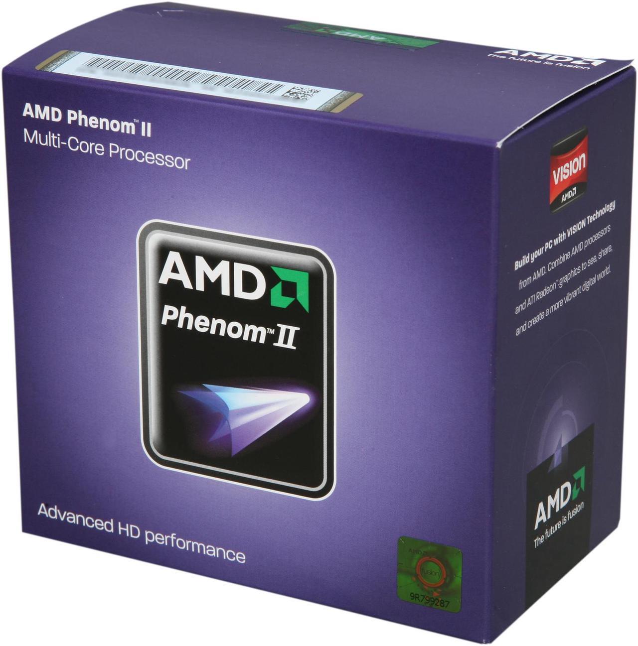 Main image of AMD Phenom II X6 1055T - Phenom II X6 Thuban 6-Core 2.8 GHz Socket AM3 125W Desktop Processor - HDT55TFBGRBOX