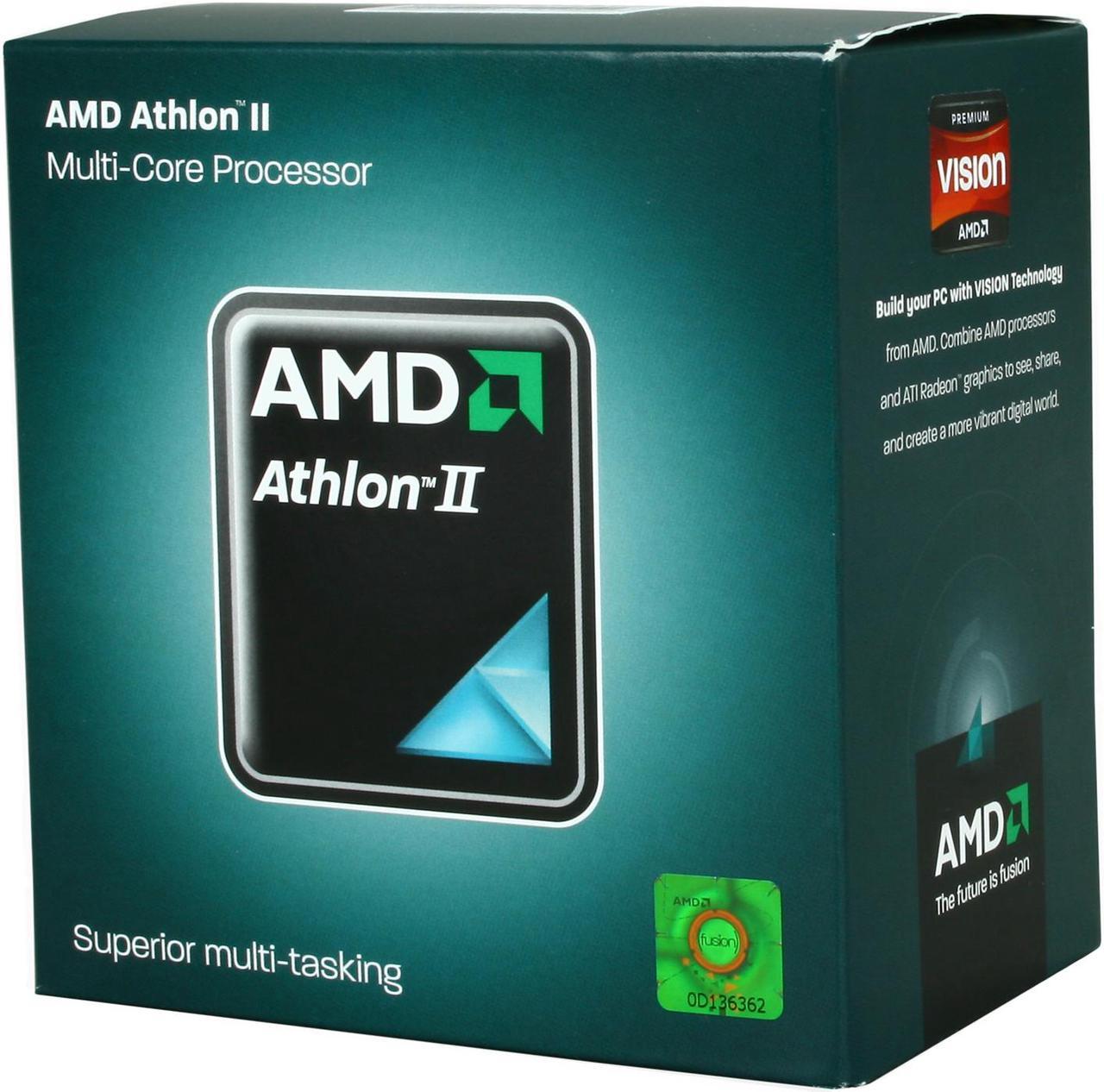 AMD Athlon II X4 640 - Athlon II X4 Propus Quad-Core 3.0 GHz Socket AM3 95W Desktop Processor - ADX640WFGMBOX