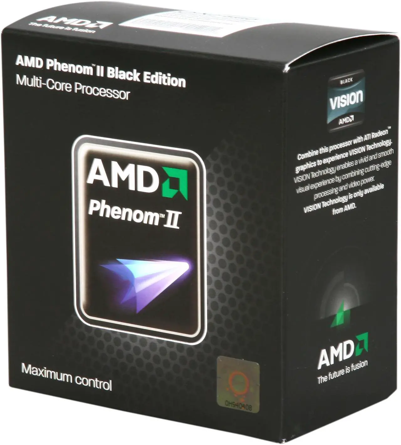 Main image of AMD Phenom II X2 560 Black Edition - Phenom II X2 Callisto Dual-Core 3.3 GHz Socket AM3 80W Desktop Processor - HDZ560WFGMBOX