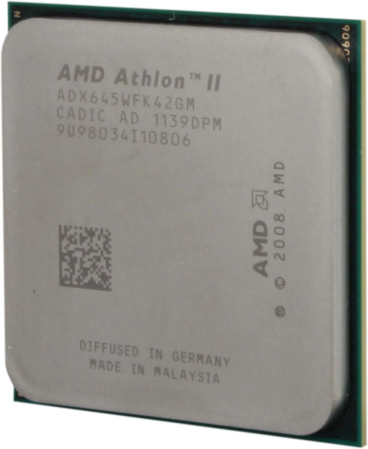 AMD Athlon II X4 645 - Athlon II X4 Propus Quad-Core 3.1 GHz Socket AM3 ...