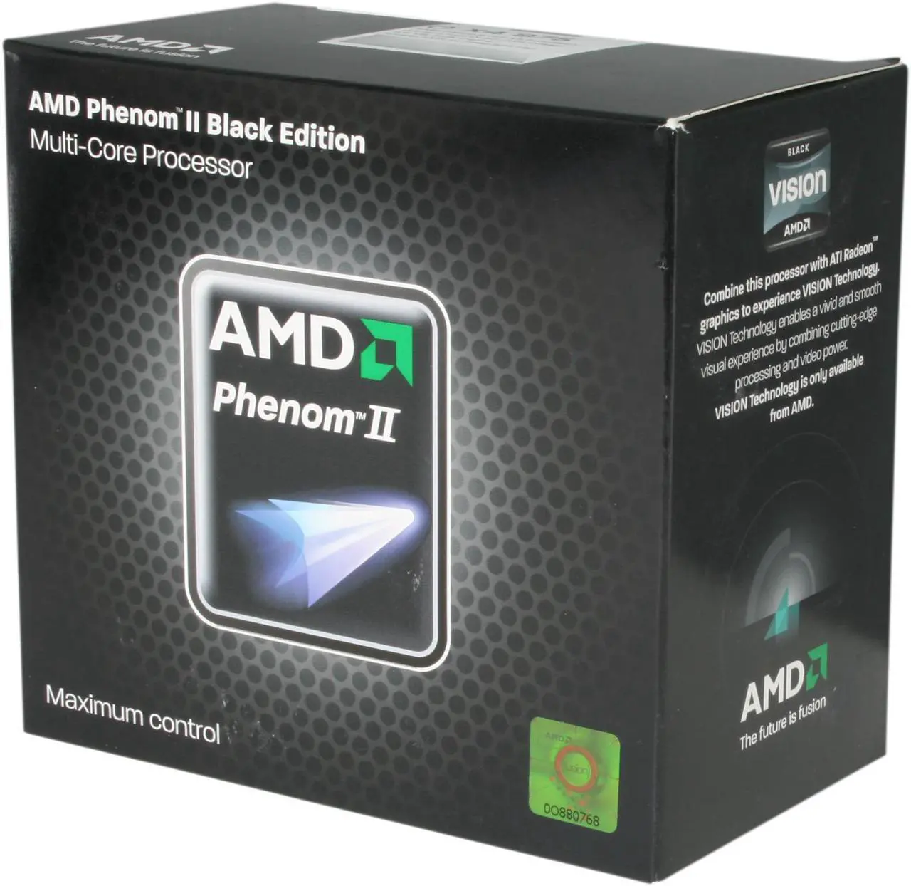 Main image of AMD Phenom II X4 975 Black Edition - Phenom II X4 Deneb Quad-Core 3.6 GHz Socket AM3 125W Desktop Processor - HDZ975FBGMBOX