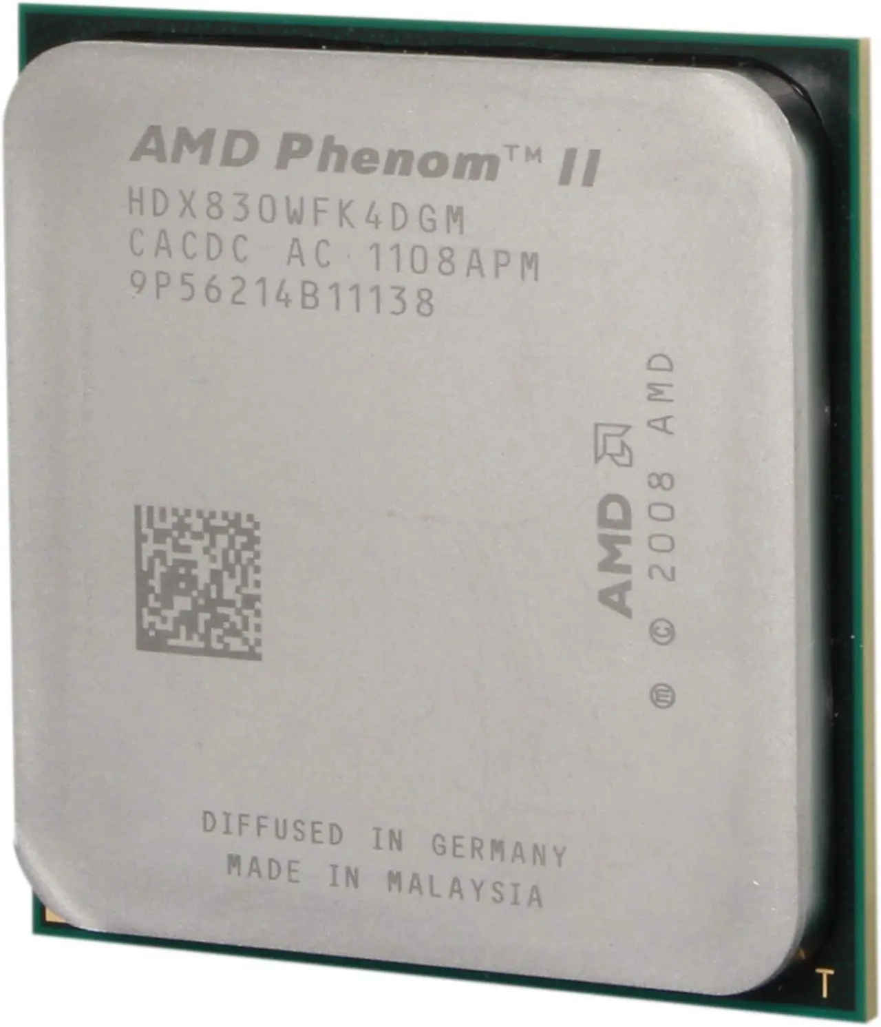 Main image of AMD Phenom II X4 830 - Phenom II X4 Deneb Quad-Core 2.8 GHz Socket AM3 95W Desktop Processor - HDX830WFK4DGM - OEM