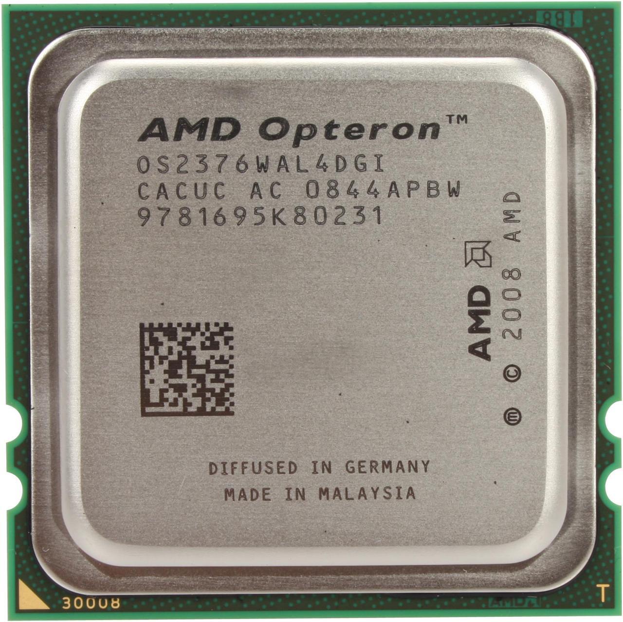 Main image of AMD Opteron 2376 Shanghai 2.3GHz 4 x 512KB L2 Cache 6MB L3 Cache Socket F 75W Quad-Core Processor - OEM