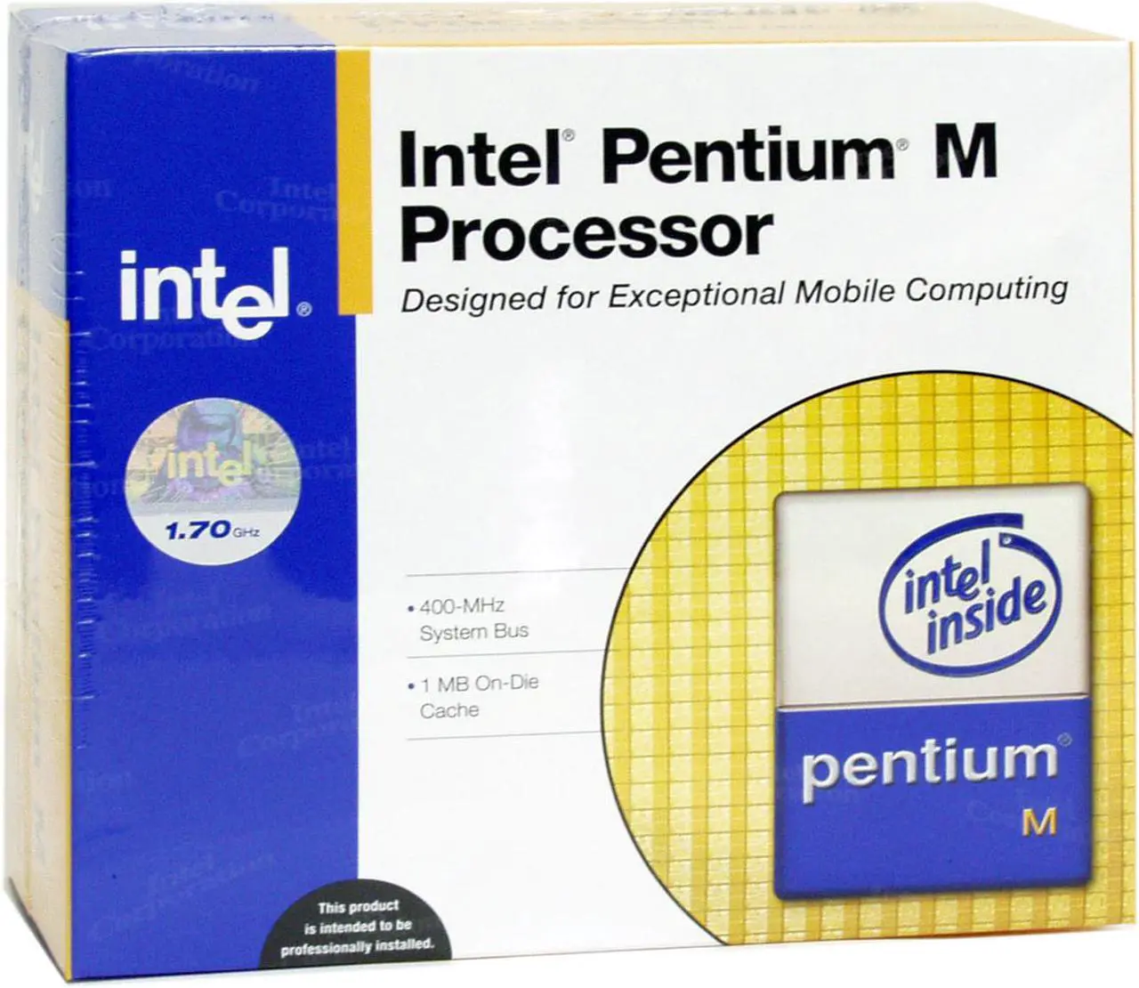 Main image of Intel Pentium M 1.7 - Pentium M Banias Single-Core 1.7 GHz Socket 478 Processor - BXM80535GC1700E