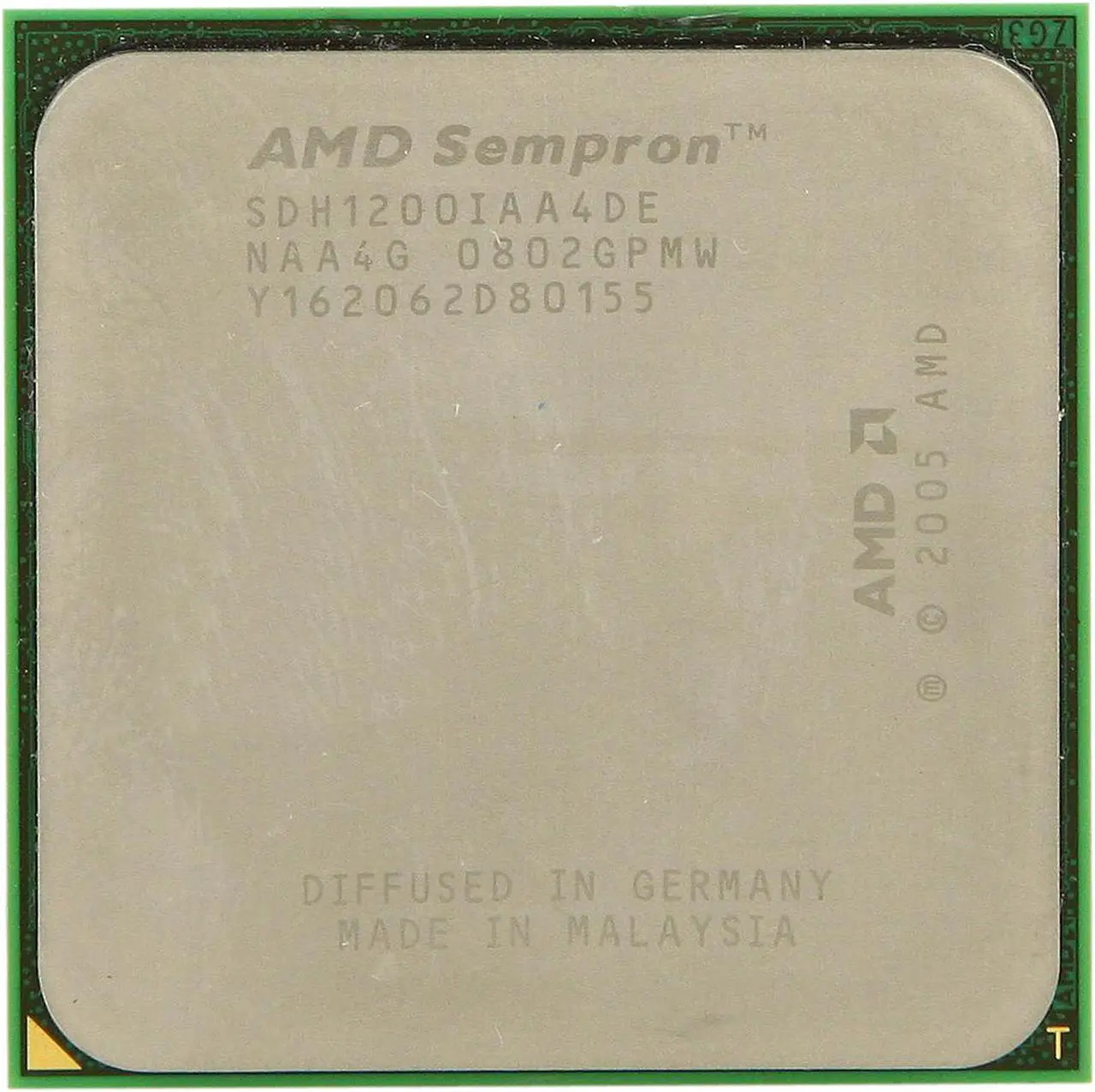 Main image of AMD Sempron 64 LE-1200 - Sempron 64 Sparta Single-Core 2.1 GHz Socket AM2 Desktop Processor - SDH1200IAA4DE