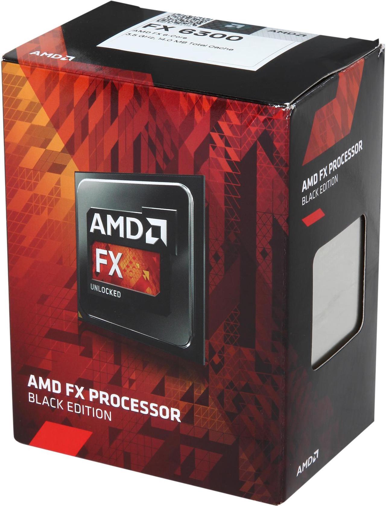 Main image of AMD FX-6300 - FX-6000 Series Vishera 6-Core 3.5 GHz Socket AM3+ 95W Desktop Processor - FD6300WMHKBOX