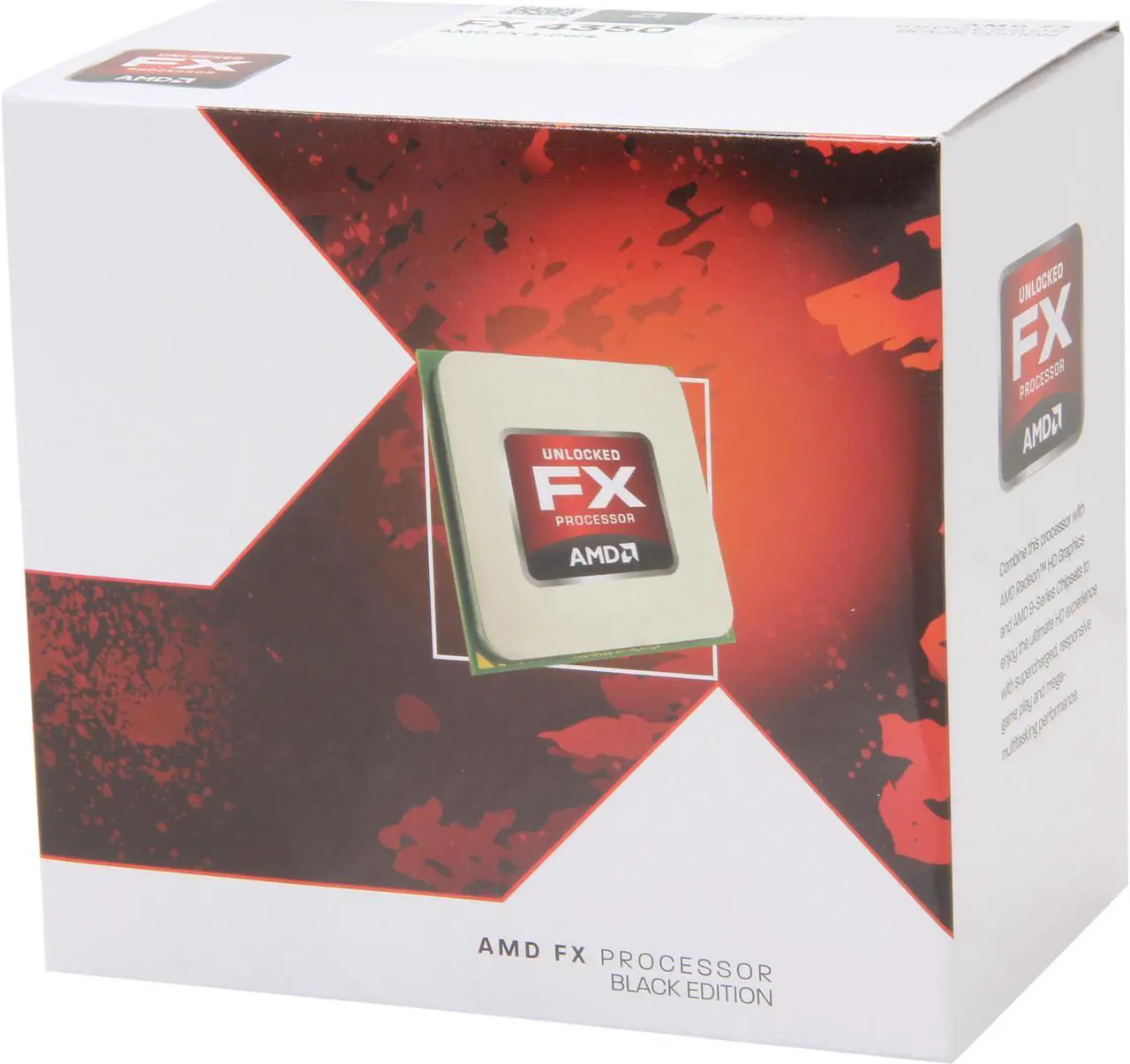 Main image of AMD FX-4350 - FX-4000 Series Vishera Quad-Core 4.2 GHz Socket AM3+ 125W Desktop Processor - FD4350FRHKBOX