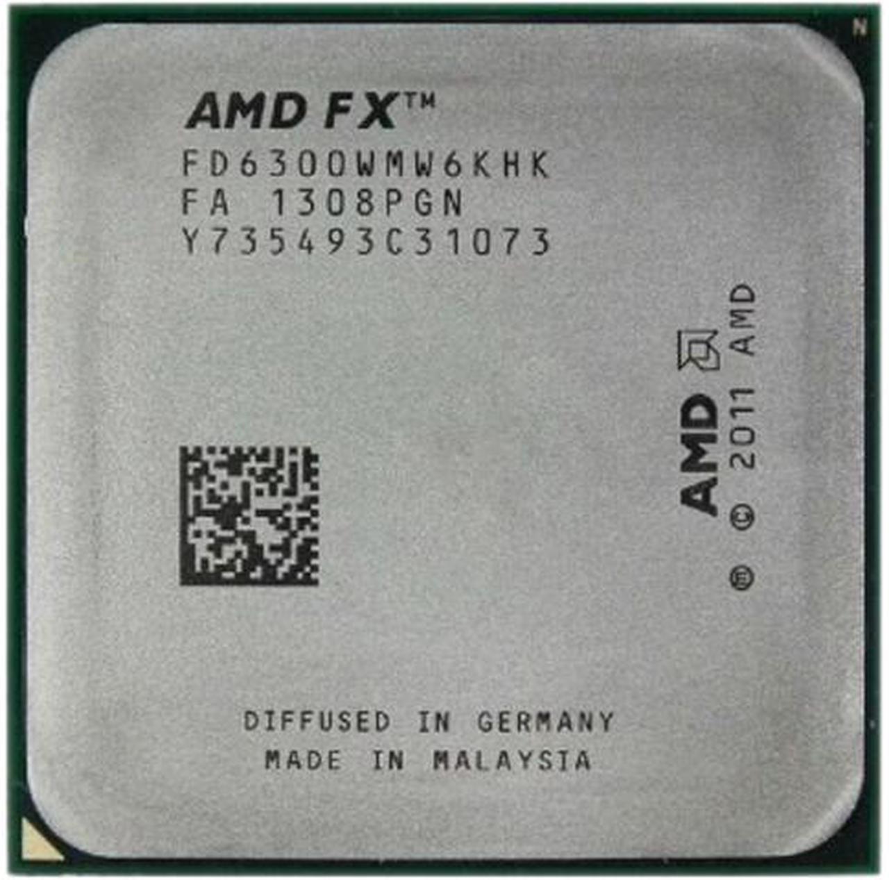 NEVER USED AMD OEM TRAY FX-6300 Vishera 6-Core 3.5 GHz (4.1 GHz Turbo) Socket AM3+ 95W  Desktop Processor