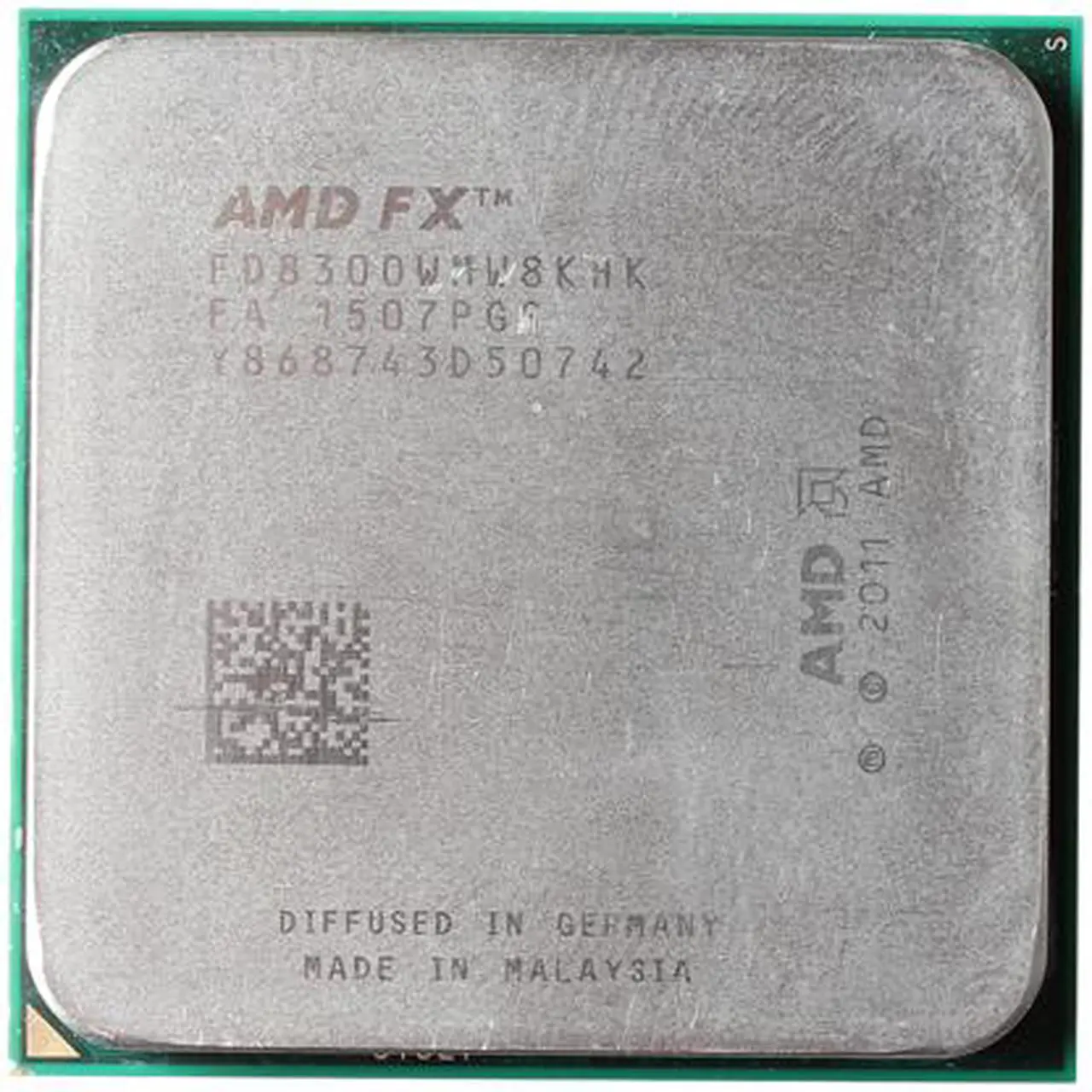 Alt view image 2 of 5 - AMD FX-8300 - FX-8000 Series Vishera 8-Core 3.3 GHz Socket AM3+ 95W Desktop Processor - FD8300WMHKBOX