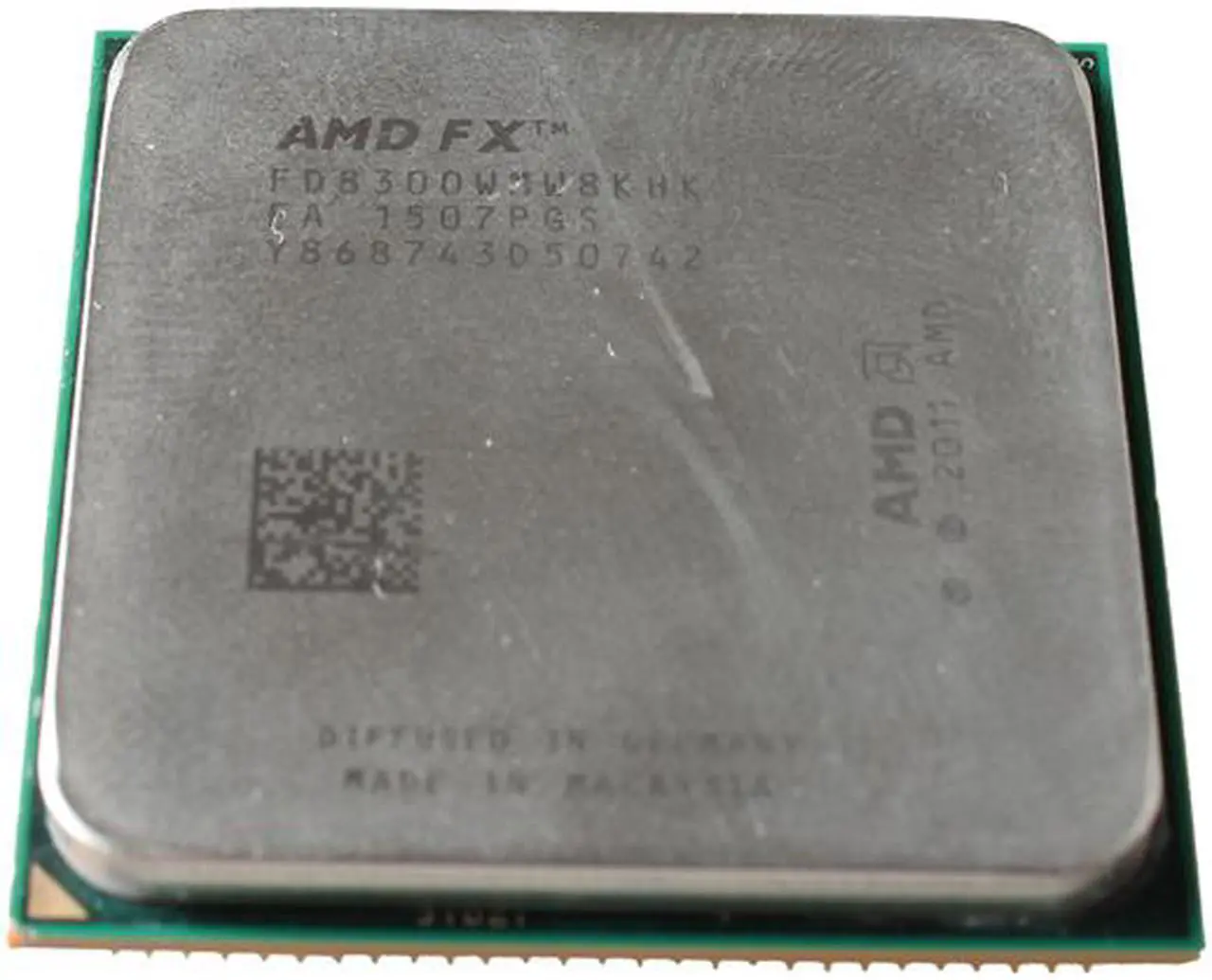 Alt view image 3 of 5 - AMD FX-8300 - FX-8000 Series Vishera 8-Core 3.3 GHz Socket AM3+ 95W Desktop Processor - FD8300WMHKBOX