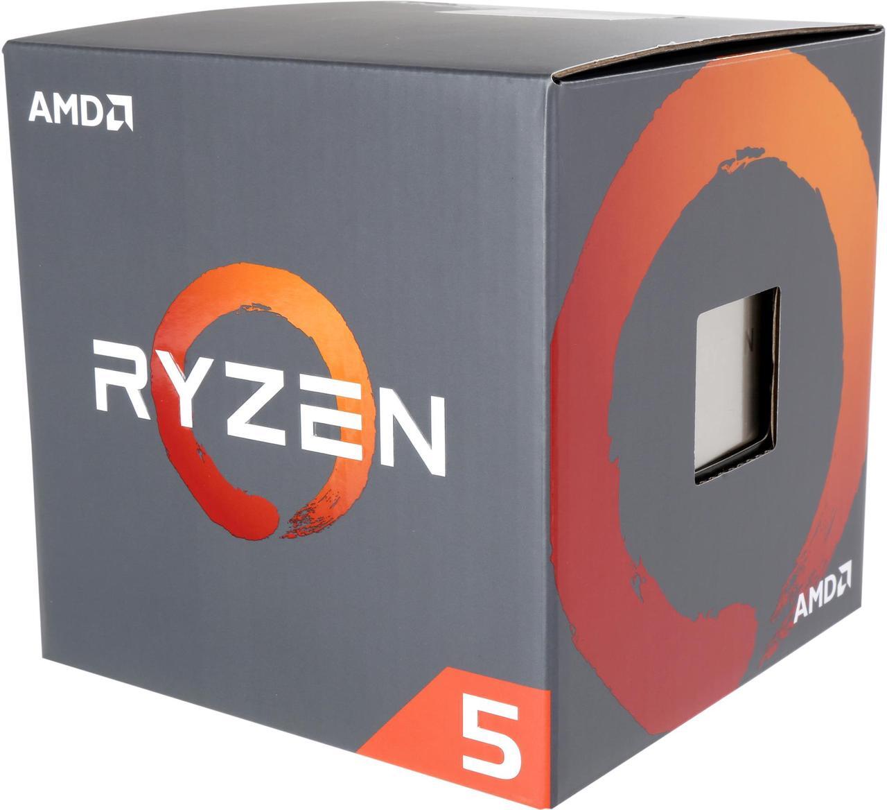 Main image of AMD Ryzen 5 1st Gen - RYZEN 5 1600 Summit Ridge (Zen) 6-Core 3.2 GHz (3.6 GHz Turbo) Socket AM4 65W YD1600BBAEBOX Desktop Processor