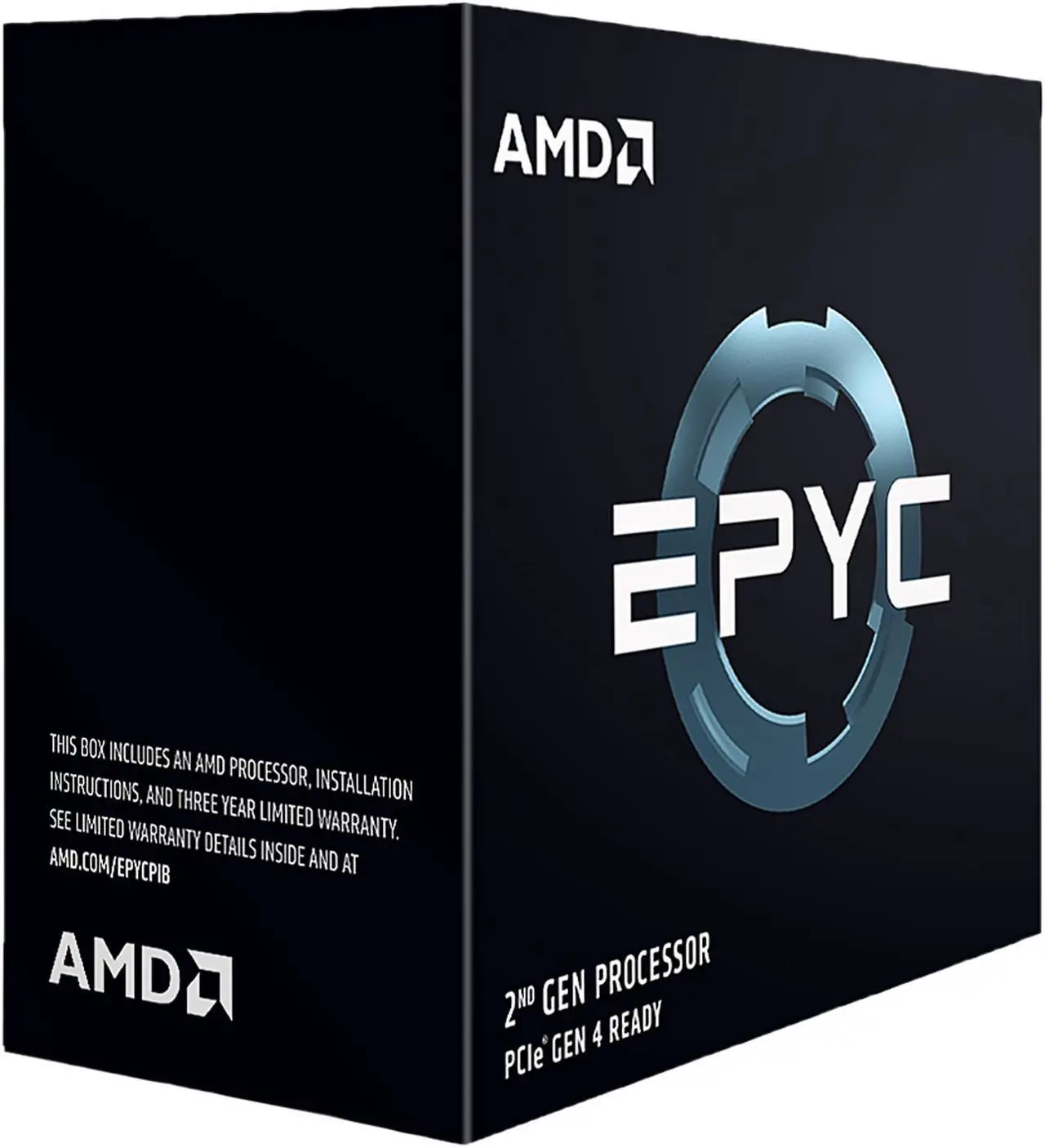 Alt view image 2 of 3 - AMD EPYC Rome 7232P 8-Core 3.1 GHz (3.2 GHz Max Boost) Socket SP3 120W 100-100000081WOF Server Processor