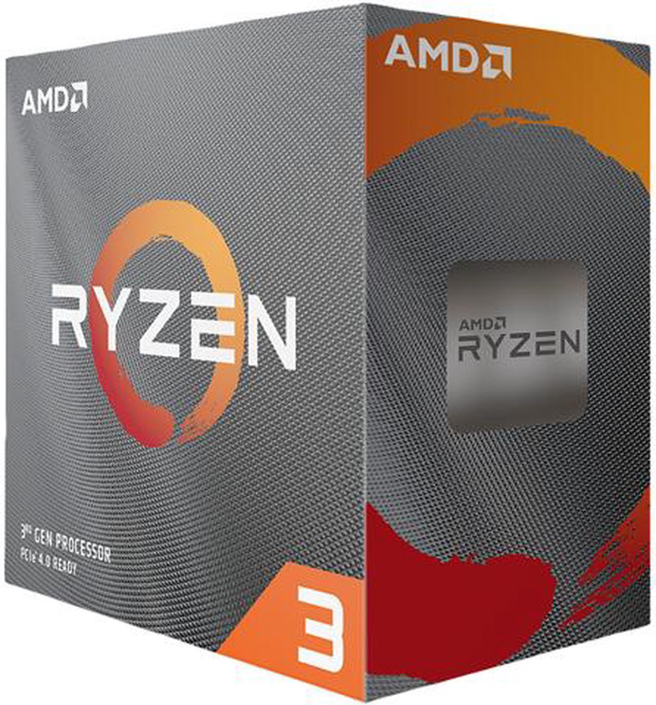 Main image of AMD Ryzen 3 3300X - Ryzen 3 3rd Gen Matisse (Zen 2) Quad-Core 3.8 GHz Socket AM4 65W Desktop Processor - 100-100000159BOX
