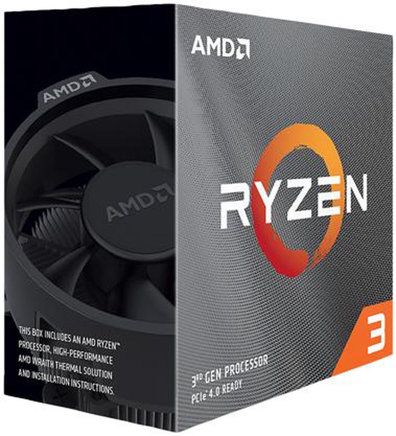 Alt view image 2 of 2 - AMD Ryzen 3 3300X - Ryzen 3 3rd Gen Matisse (Zen 2) Quad-Core 3.8 GHz Socket AM4 65W Desktop Processor - 100-100000159BOX