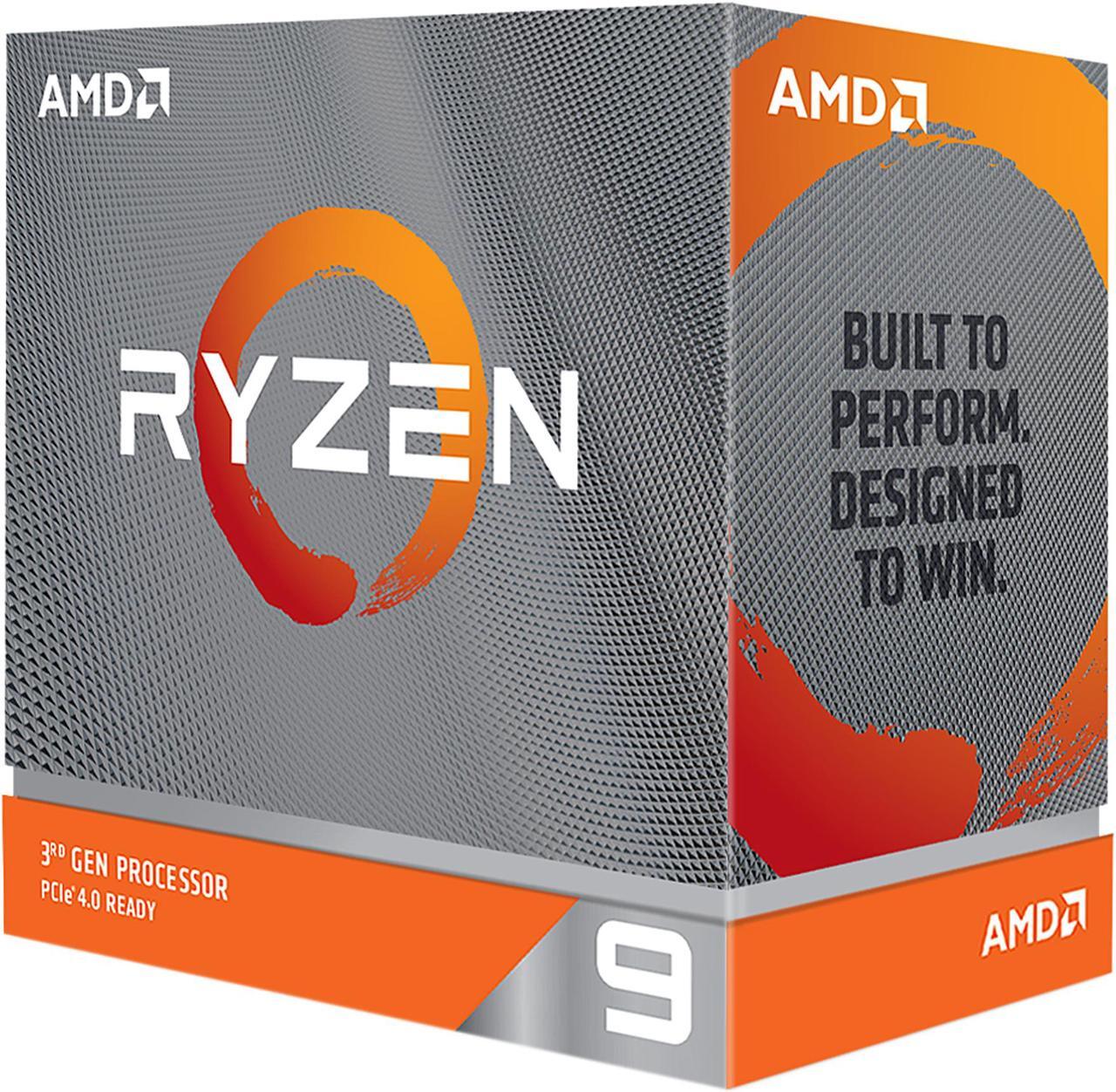 Main image of AMD Ryzen 9 3900XT - Ryzen 9 3rd Gen 12-Core 3.8 GHz Socket AM4 105W Desktop Processor - 100-100000277WOF