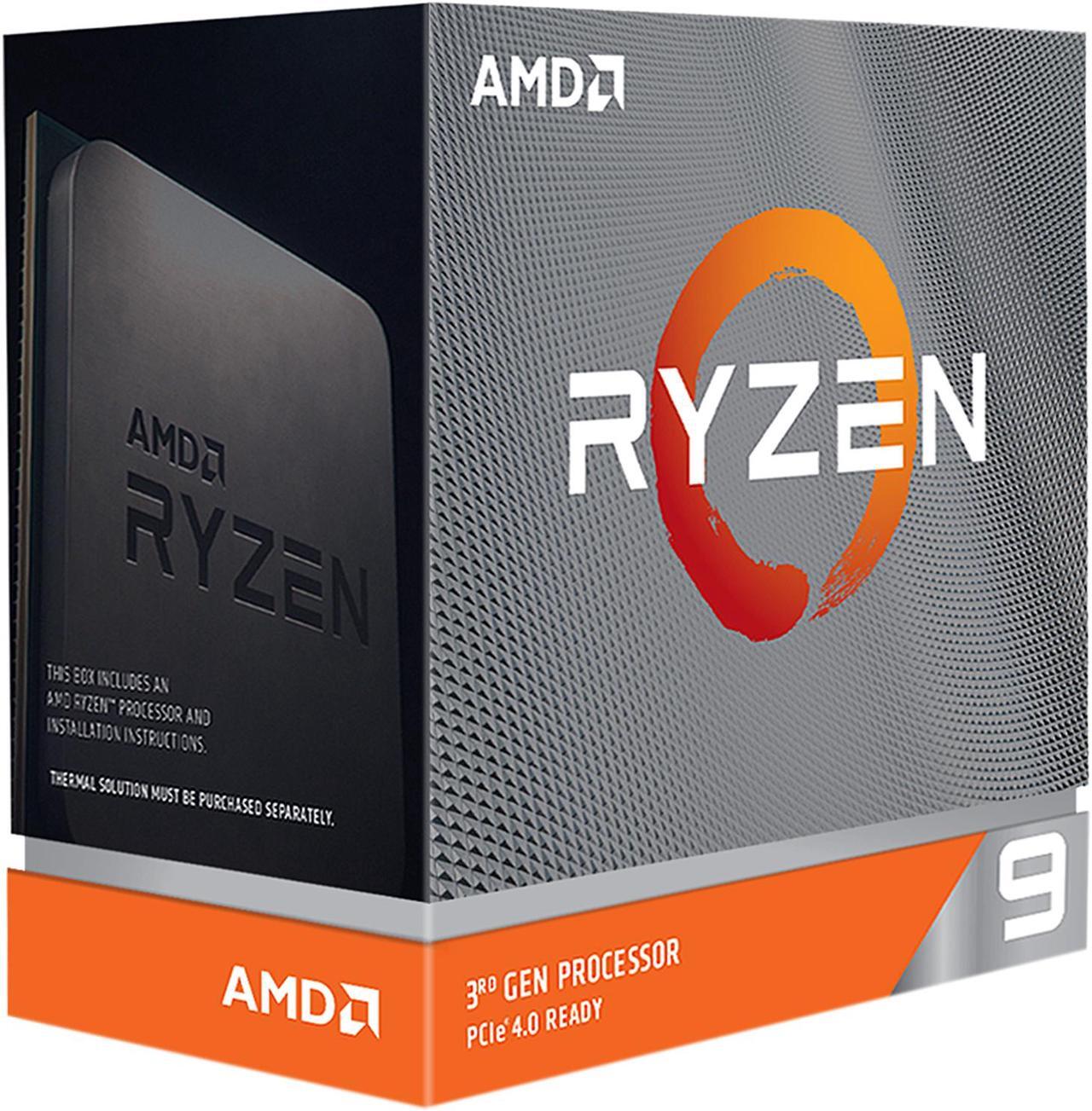 Alt view image 2 of 2 - AMD Ryzen 9 3900XT - Ryzen 9 3rd Gen 12-Core 3.8 GHz Socket AM4 105W Desktop Processor - 100-100000277WOF