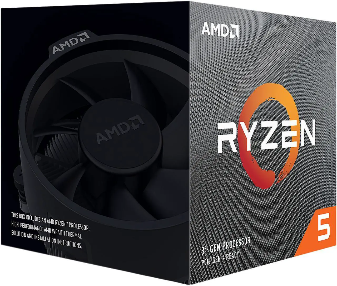 Alt view image 2 of 3 - AMD Ryzen 5 3600XT - Ryzen 5 3rd Gen 6-Core 3.8 GHz Socket AM4 95W Desktop CPU Processor - 100-100000281BOX
