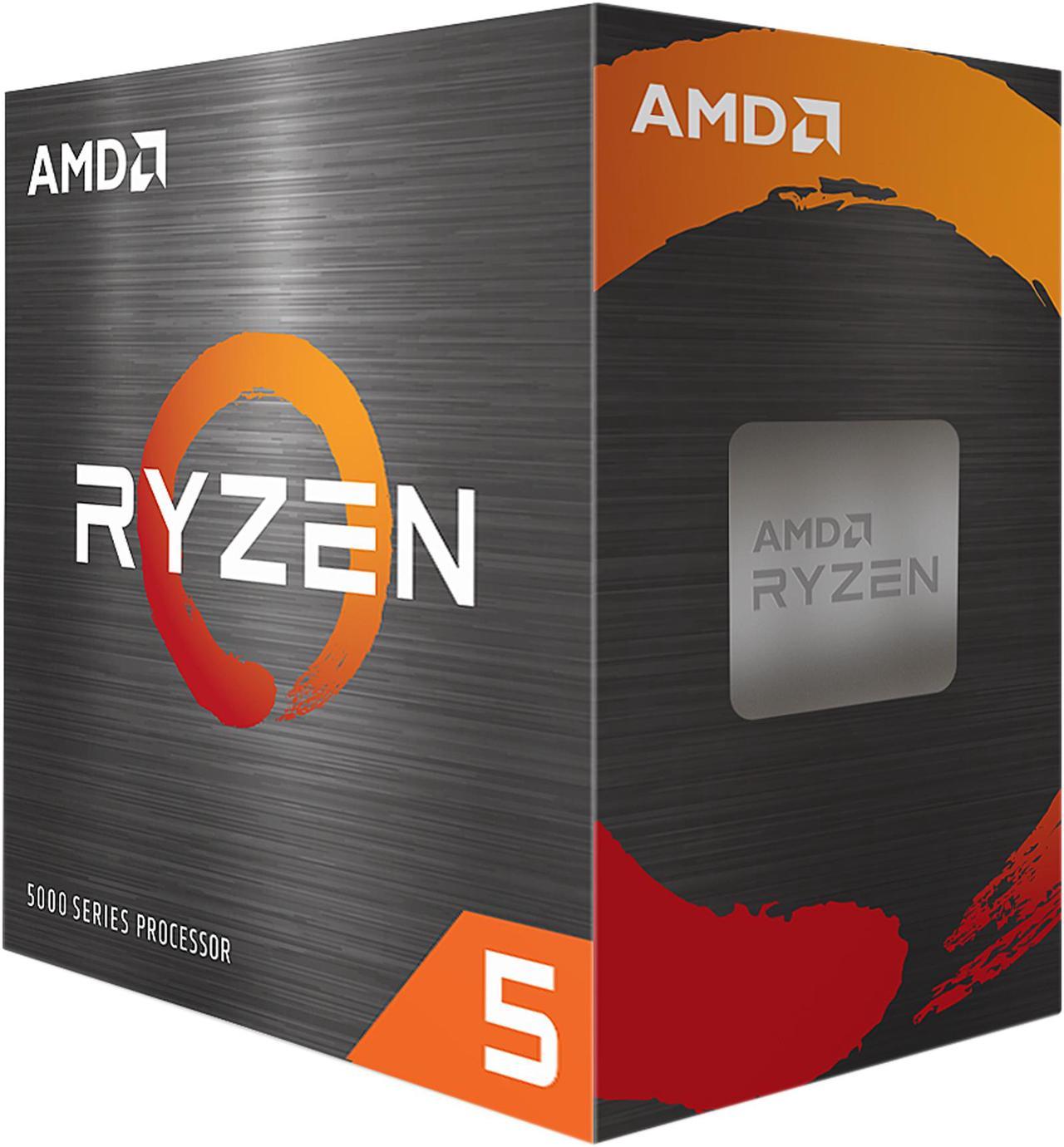 AMD Ryzen 5 5600X - Ryzen 5 5000 Series Vermeer (Zen 3) 6-Core 3.7 GHz Sock...