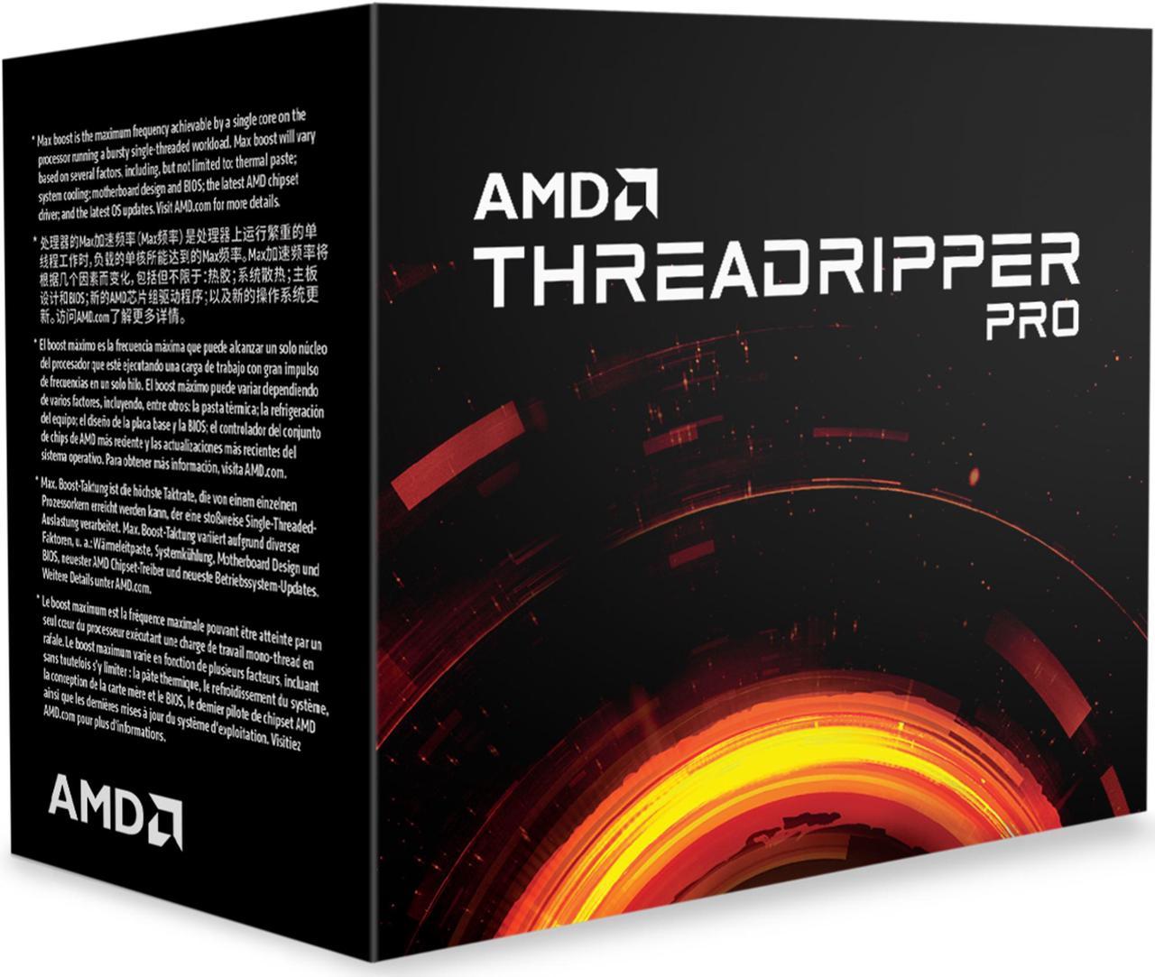 AMD Ryzen Threadripper PRO 3955WX - Ryzen Threadripper PRO Castle Peak (Zen 2) 16-Core 3.9 GHz Socket sWRX8 280W Desktop Processor - 100-100000167WOF