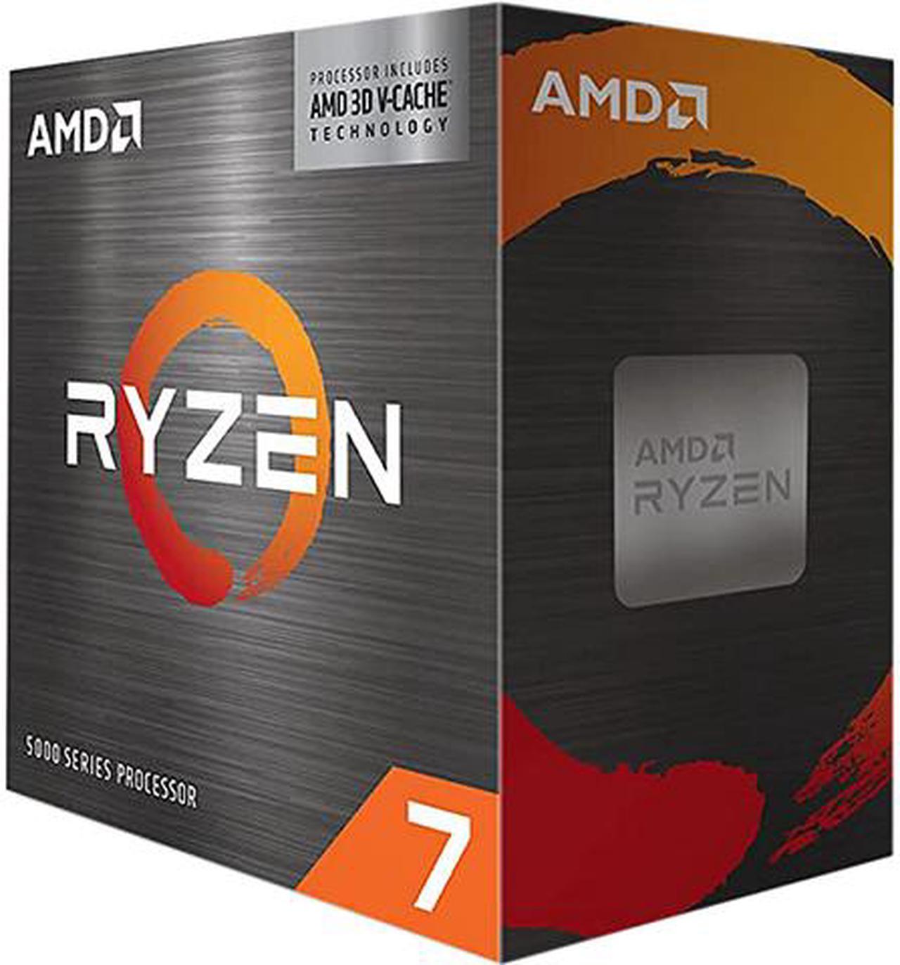 AMD Ryzen 7 5700X3D - Ryzen 7 5000 Series 8-Core 3.0 GHz Socket AM4 105W None Integrated Graphics Processor - 100-100001503WOF