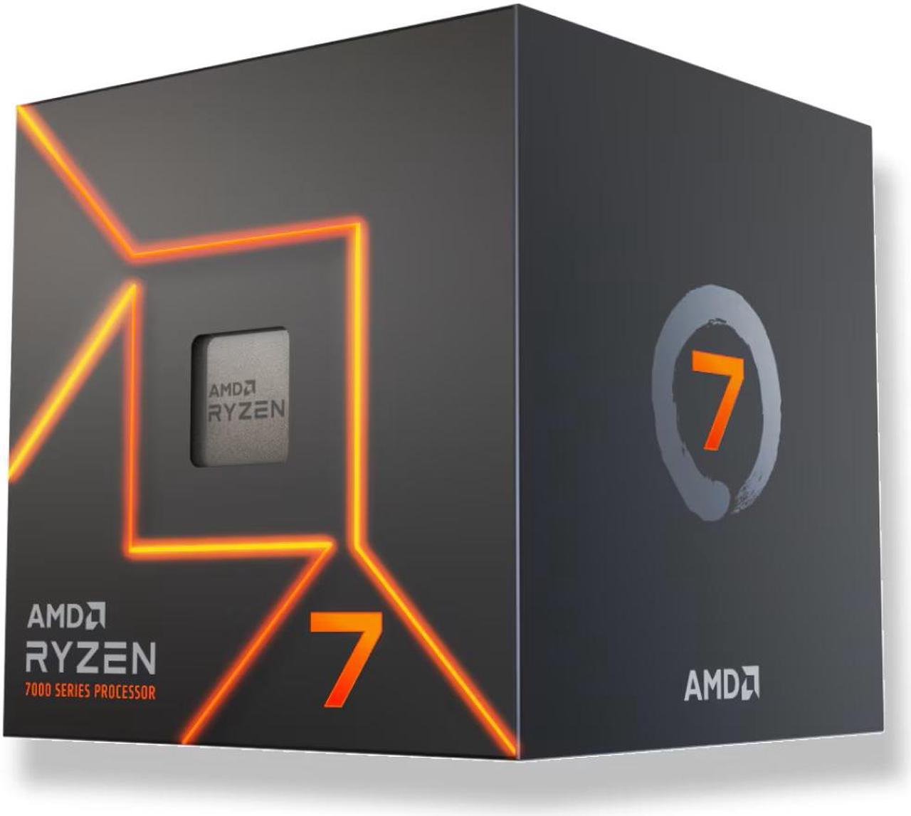 AMD Ryzen 7 7700 - Ryzen 7 7000 Series Zen 4 8-Core 3.8 GHz - Socket ...