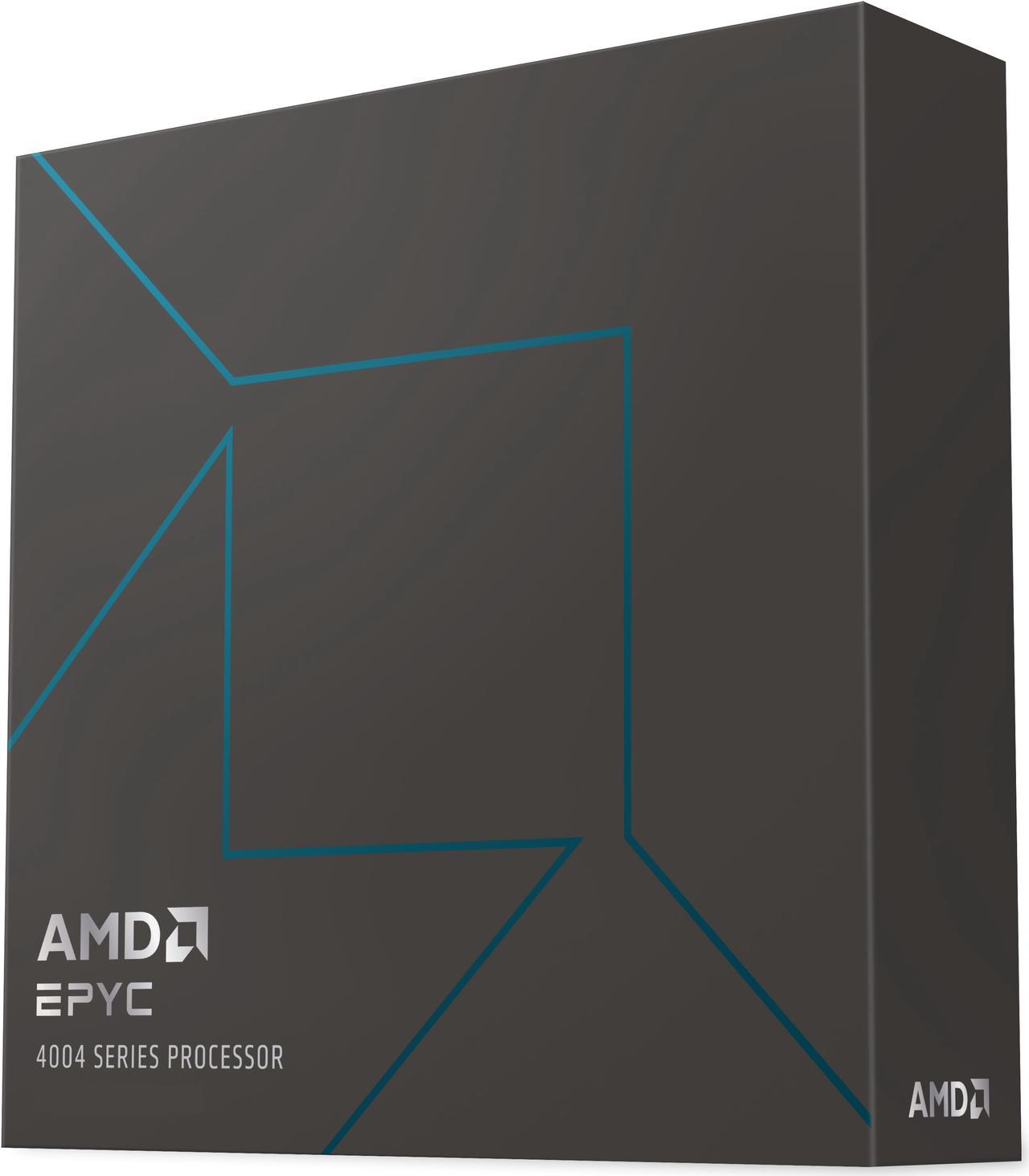 AMD EPYC 4004 (4th Gen) 4464P Dodeca-core (12 Core) 3.70 GHz Processor - 64 MB L3 Cache - 64-bit Processing - 5.40 GHz Overclocking Speed - S Server / Workstation Processor 100-100001478WOF