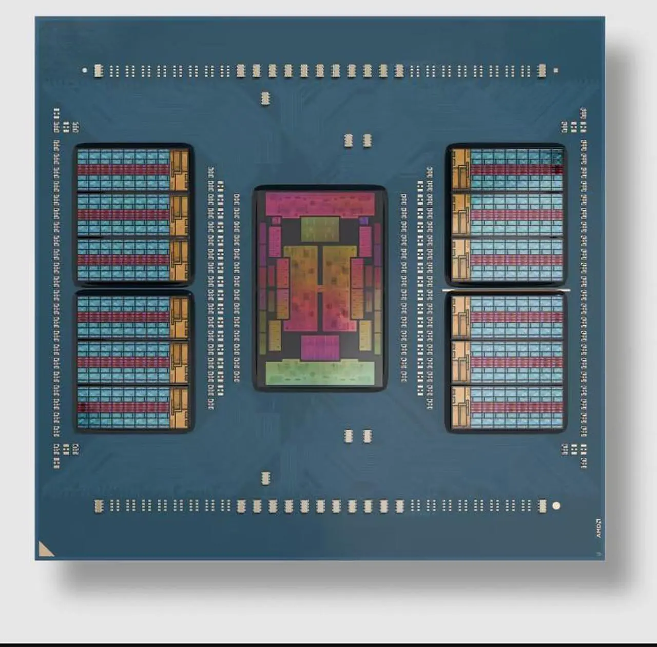 Alt view image 6 of 6 - AMD EPYC 5th Gen 9005 Series (One-Hundred-Ninety-Two-Core) 192 Core -Model 9965 AMD - EPYC - Processor / Clock Speed: 2.25 - Total Threads: 384 - Socket SP5 - L3 Cache - 384MB Memory- ZEN’ CPU CCD 5C