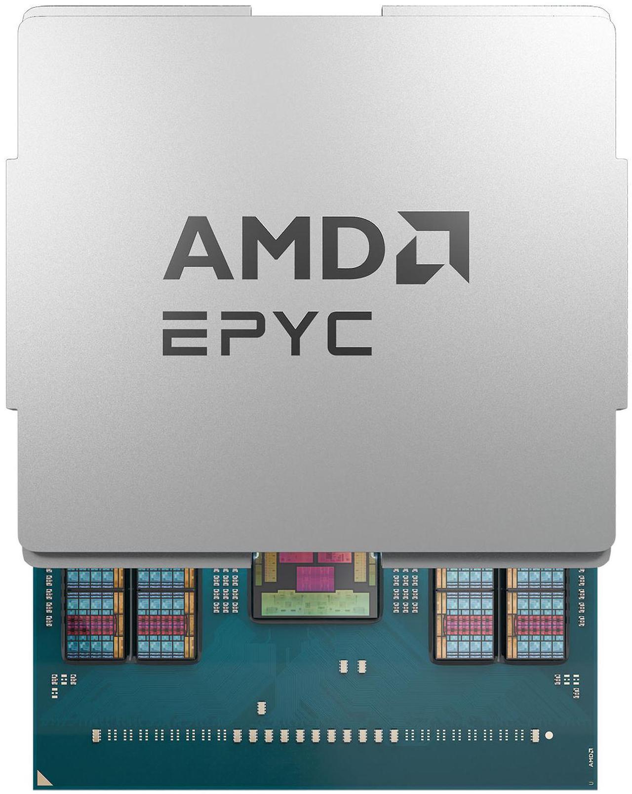 Alt view image 5 of 6 - AMD EPYC 5th Gen 9005 Series (Ninety-Six-Core) 96 Core - Model 9655P AMD - EPYC - Processor / Clock Speed: 2.6 - Total Threads: 192 - Socket SP5 - L3 Cache - 384MB Memory