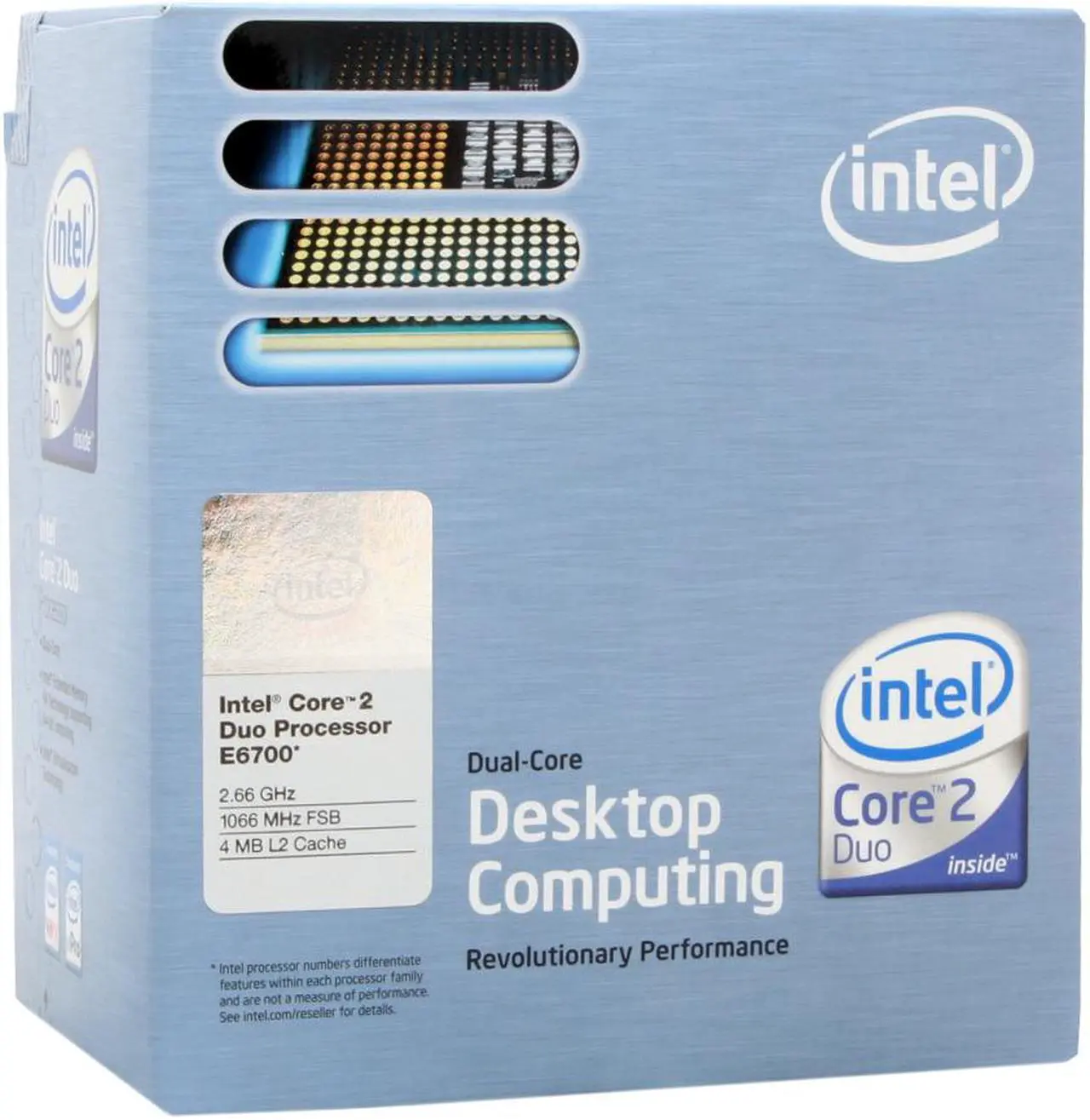 Main image of Intel Core 2 Duo E6700 - Core 2 Duo Conroe Dual-Core 2.66 GHz LGA 775 65W Processor - BX80557E6700