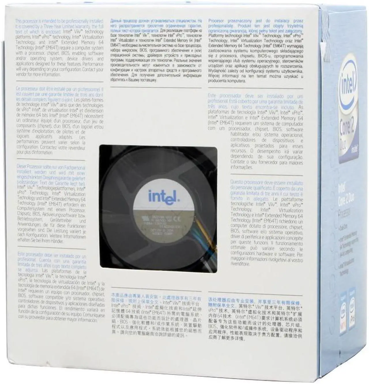 Alt view image 2 of 2 - Intel Core 2 Duo E6700 - Core 2 Duo Conroe Dual-Core 2.66 GHz LGA 775 65W Processor - BX80557E6700
