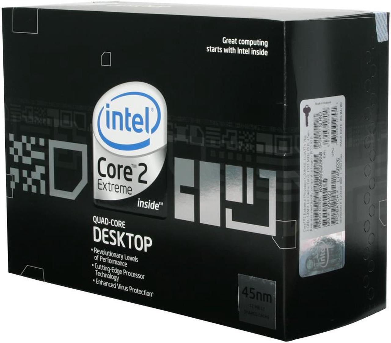 Main image of Intel Core 2 Extreme QX9650 - Core 2 Extreme Yorkfield Quad-Core 3.0 GHz LGA 775 130W Processor - BX80569QX9650