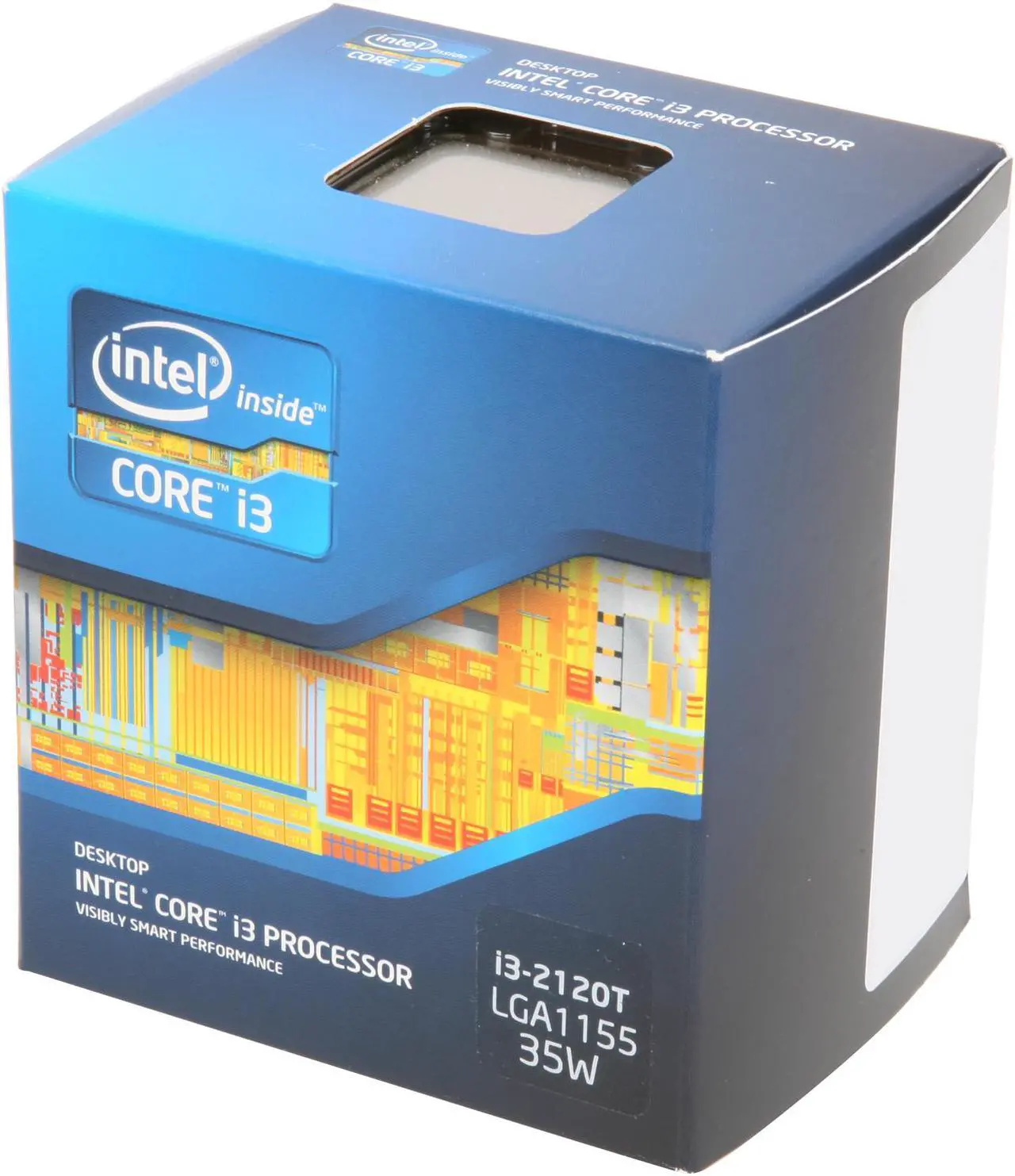 Main image of Intel Core i3-2120T - Core i3 2nd Gen Sandy Bridge Dual-Core 2.6 GHz LGA 1155 35W Intel HD Graphics 2000 Desktop Processor - BX80623I32120T