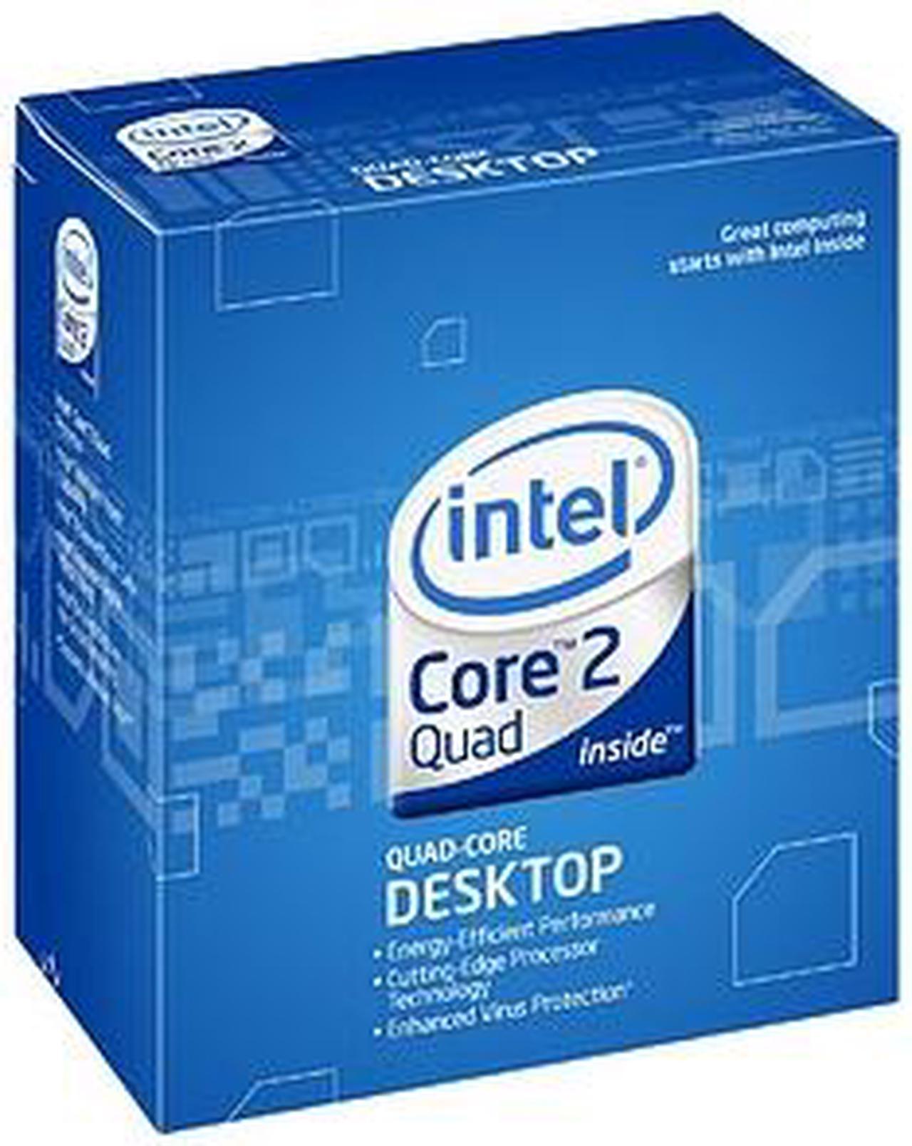 Intel Core 2 Quad Q8300 - Core 2 Quad Yorkfield Quad-Core 2.5 GHz LGA 775 95W Desktop Processor - BX80580Q8300