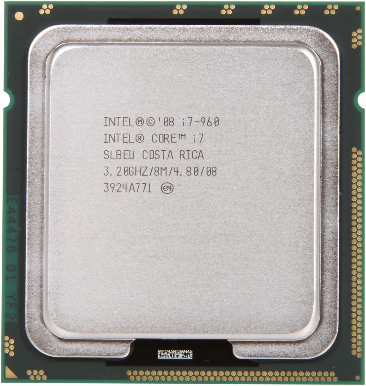 Alt view image 2 of 3 - Intel Core i7-960 - Core i7 Bloomfield Quad-Core 3.2 GHz LGA 1366 130W Desktop Processor - AT80601002727AA