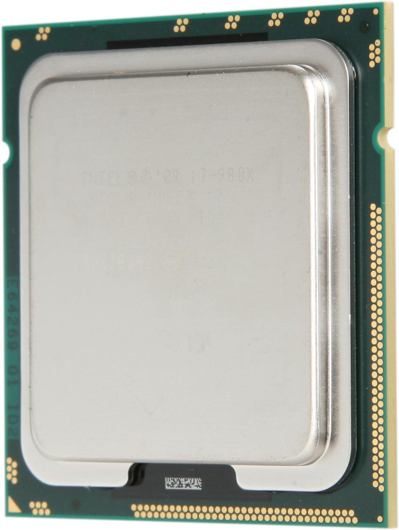 Intel Core i7-980X Extreme Edition - Core i7 Extreme Edition Gulftown 6-Core 3.33 GHz LGA 1366 130W Desktop Processor - AT80613003543AE - OEM