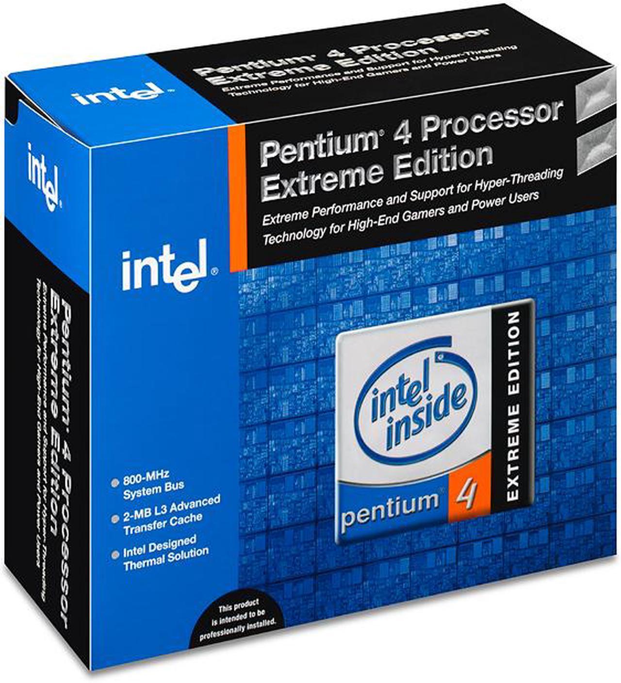 Intel Pentium 4 Extreme Edition 3.2 - Pentium 4 Gallatin Single-Core 3.2 GHz Socket 478 Processor - BX80532PG3200F