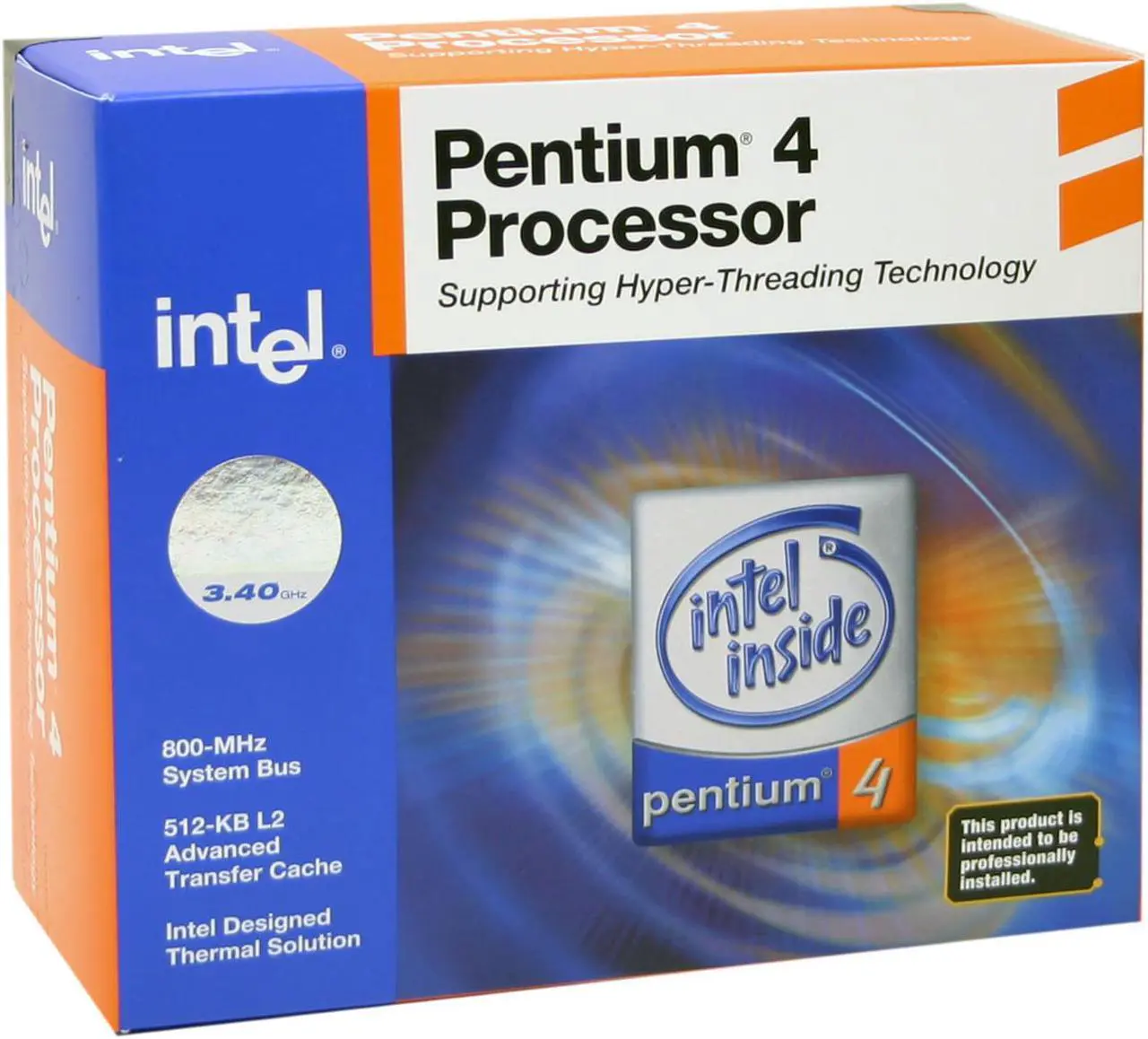 Main image of Intel Pentium 4 3.4C - Pentium 4 Northwood 3.4 GHz Socket 478 Processor - BX80532PG3400D