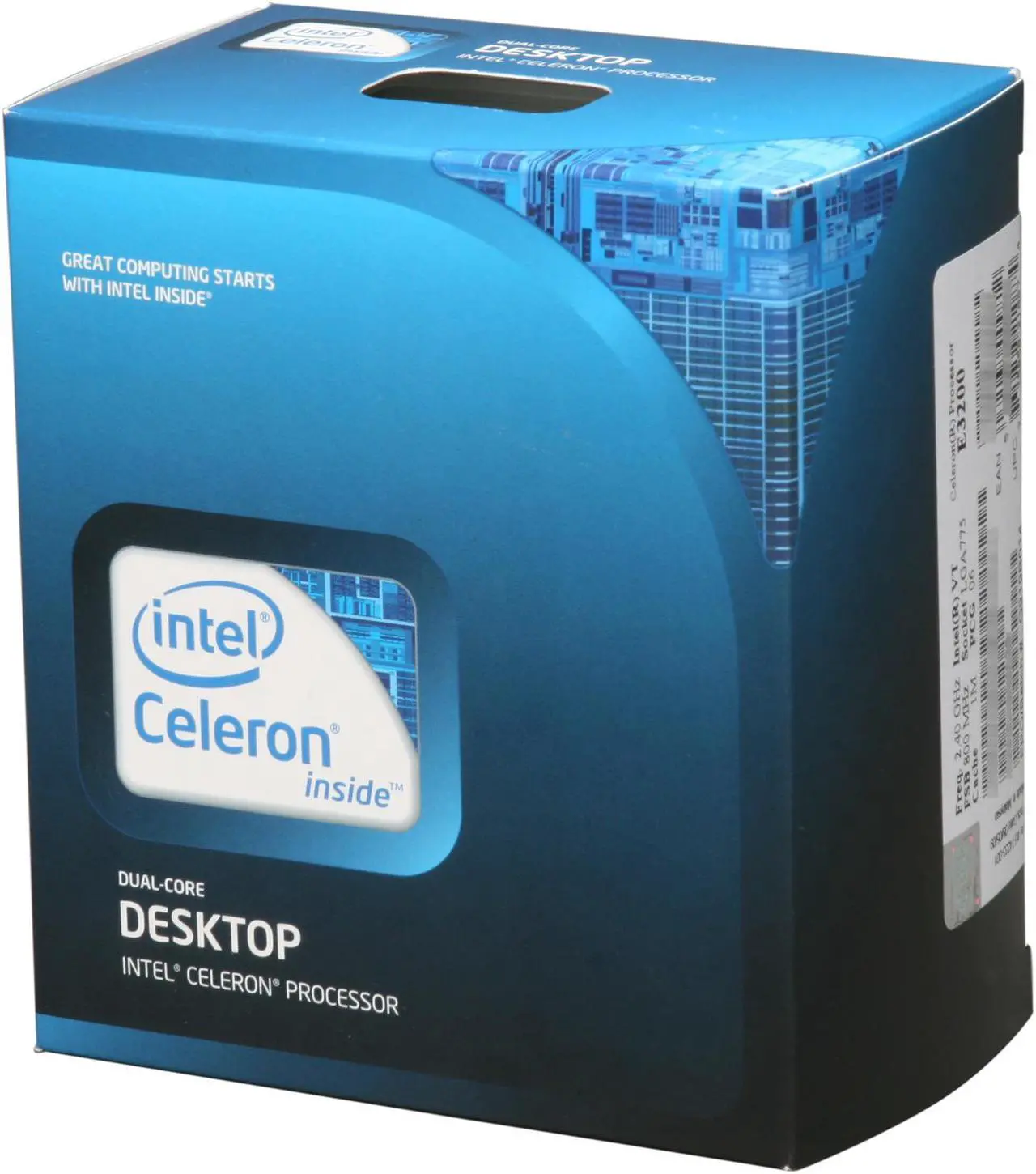 Intel Celeron E3200 - Celeron Dual-Core Wolfdale Dual-Core 2.4 GHz LGA ...
