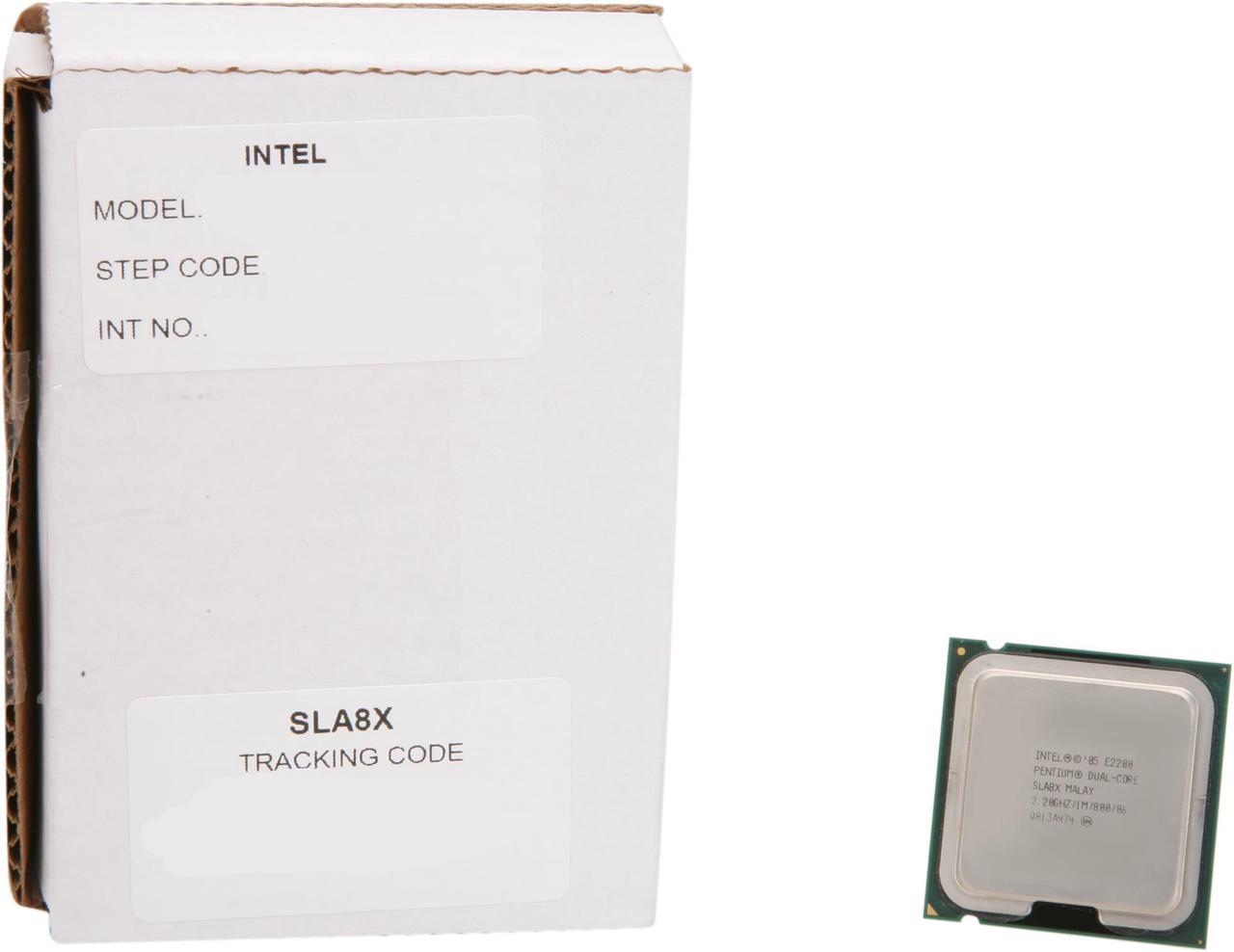 Alt view image 4 of 4 - Intel Pentium E2200 - Pentium Conroe Dual-Core 2.2 GHz LGA 775 65W Desktop Processor - E2200 (SLA8X)