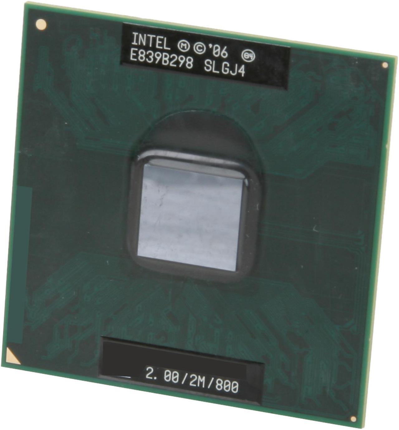 Intel Core 2 Duo T6400 Penryn 2.0 GHz 2MB L2 Cache Socket P 35W Dual-Core T6400 (SLGJ4) Mobile Processor