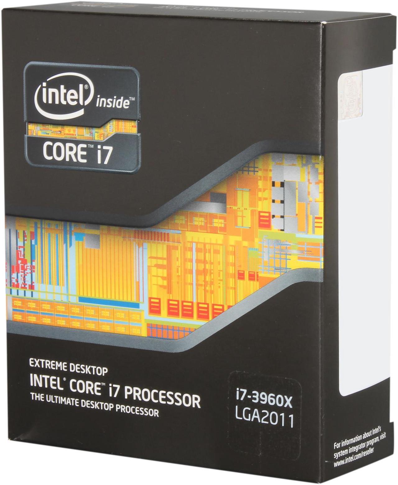 Intel Core i7-3960X Extreme Edition - Core i7 Extreme Edition Sandy Bridge-E 6-Core 3.3GHz (3.9GHz Turbo) LGA 2011 130W Desktop Processor - BX80619i73960X