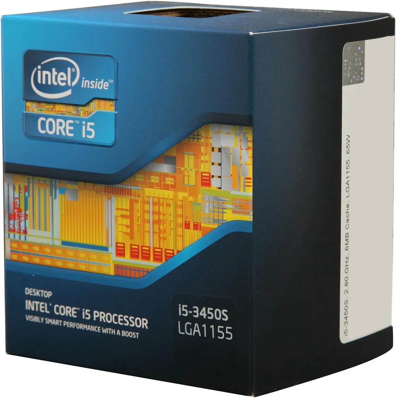 Main image of Intel Core i5-3450S - Core i5 3rd Gen Ivy Bridge Quad-Core 2.8GHz (3.5GHz Turbo) LGA 1155 65W Intel HD Graphics 2500 Desktop Processor - BX80637I53450S