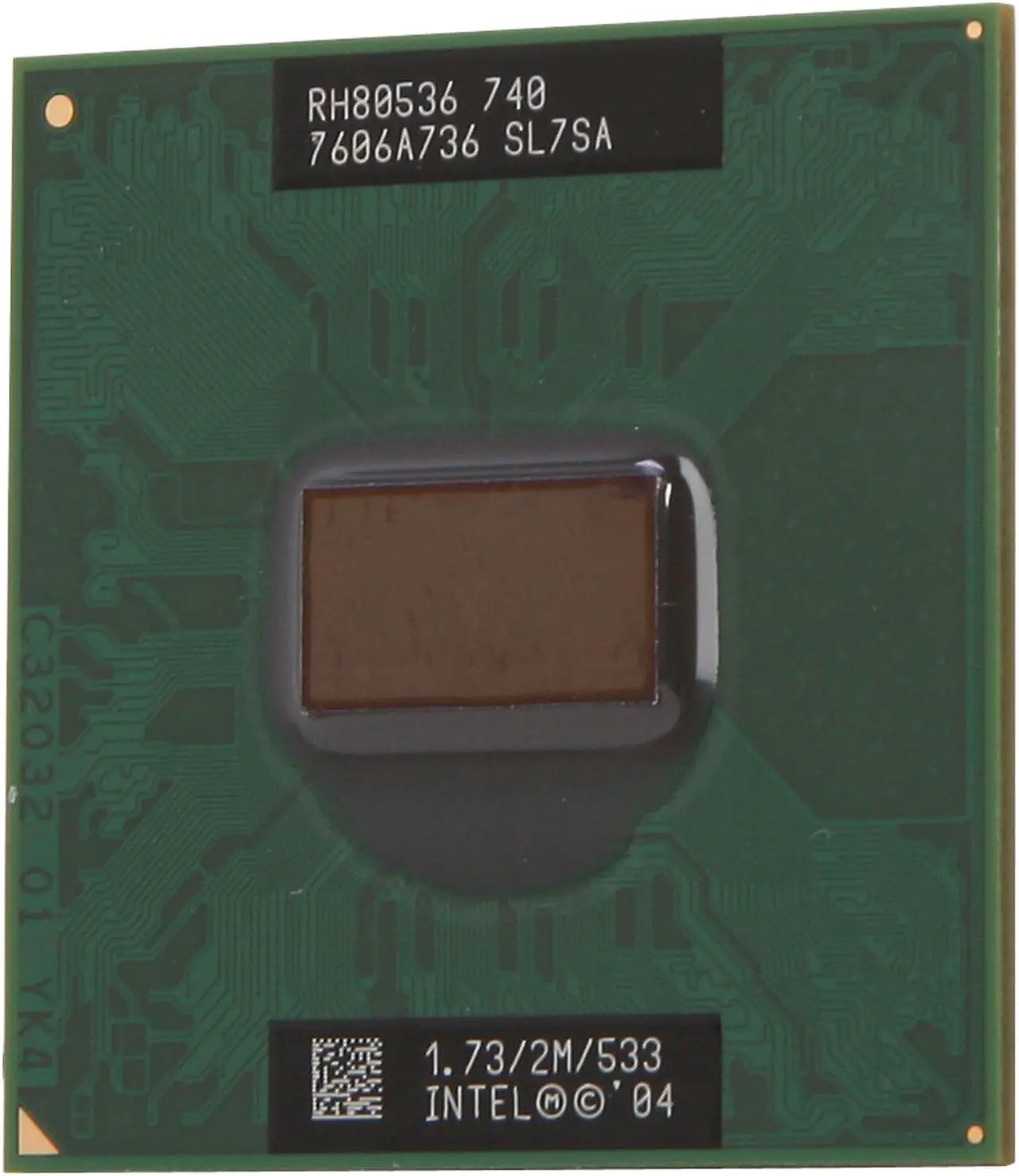 Main image of Intel Pentium M 740 Dothan 1.73 GHz 2MB L2 Cache Socket 479 27W Single-Core SL7SA Mobile Processor