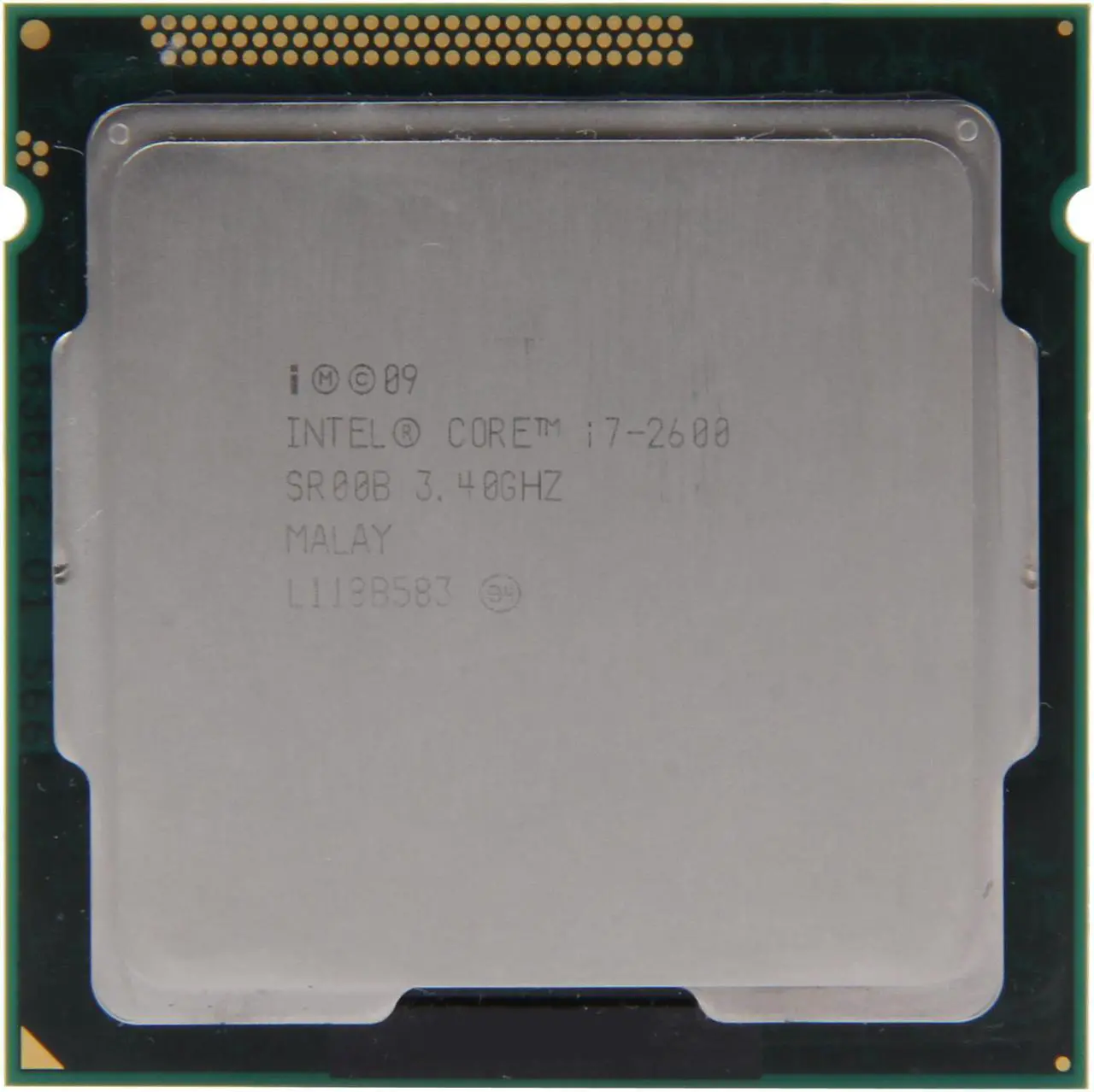 Main image of Intel Core i7-2600 - Core i7 2nd Gen Sandy Bridge Quad-Core 3.4GHz (3.8GHz Turbo Boost) LGA 1155 95W Intel HD Graphics 2000 Desktop Processor - SR00B