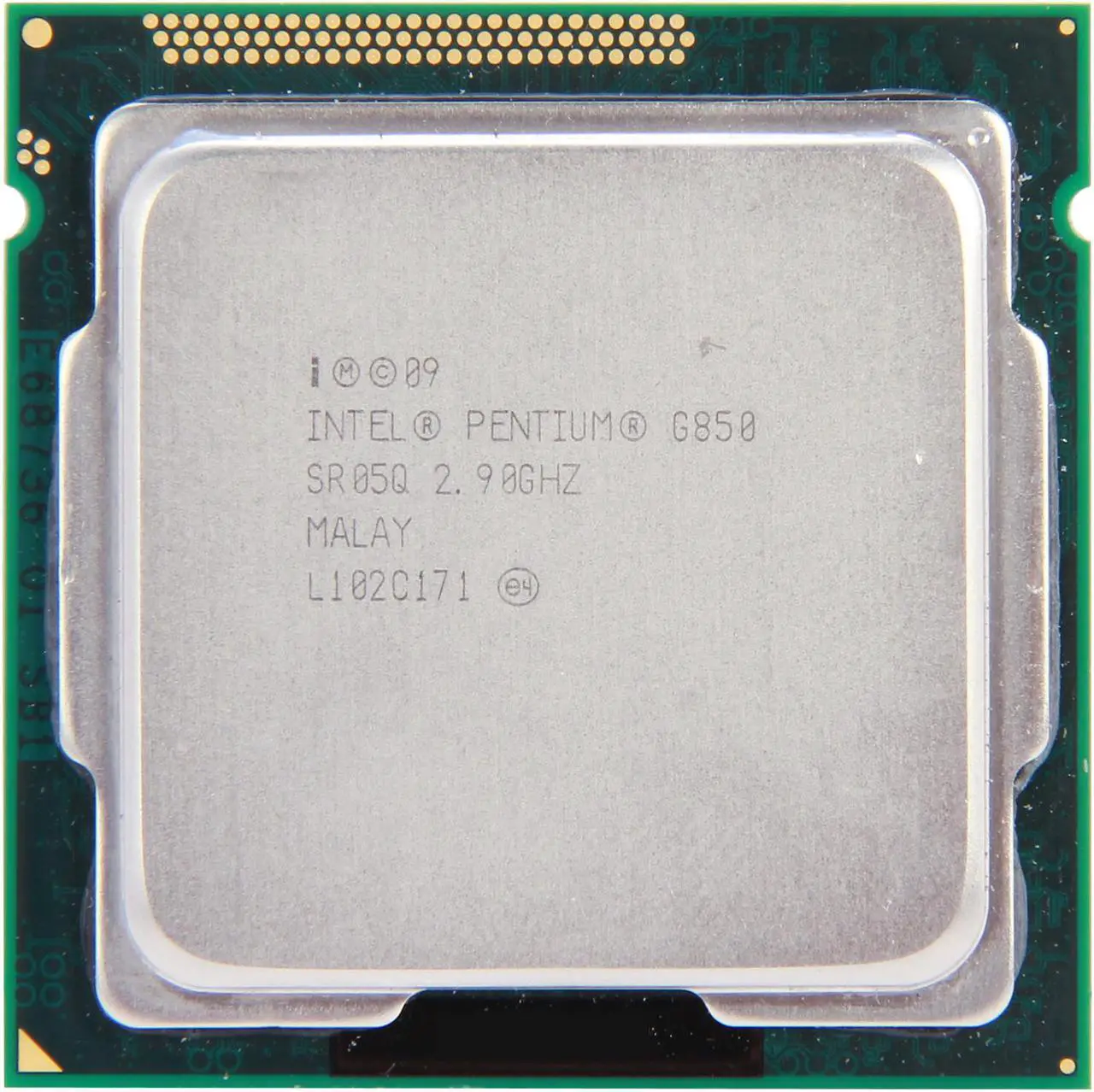 Main image of Intel Pentium G850 - Pentium Sandy Bridge Dual-Core 2.9 GHz LGA 1155 65W Desktop Processor - SR05Q