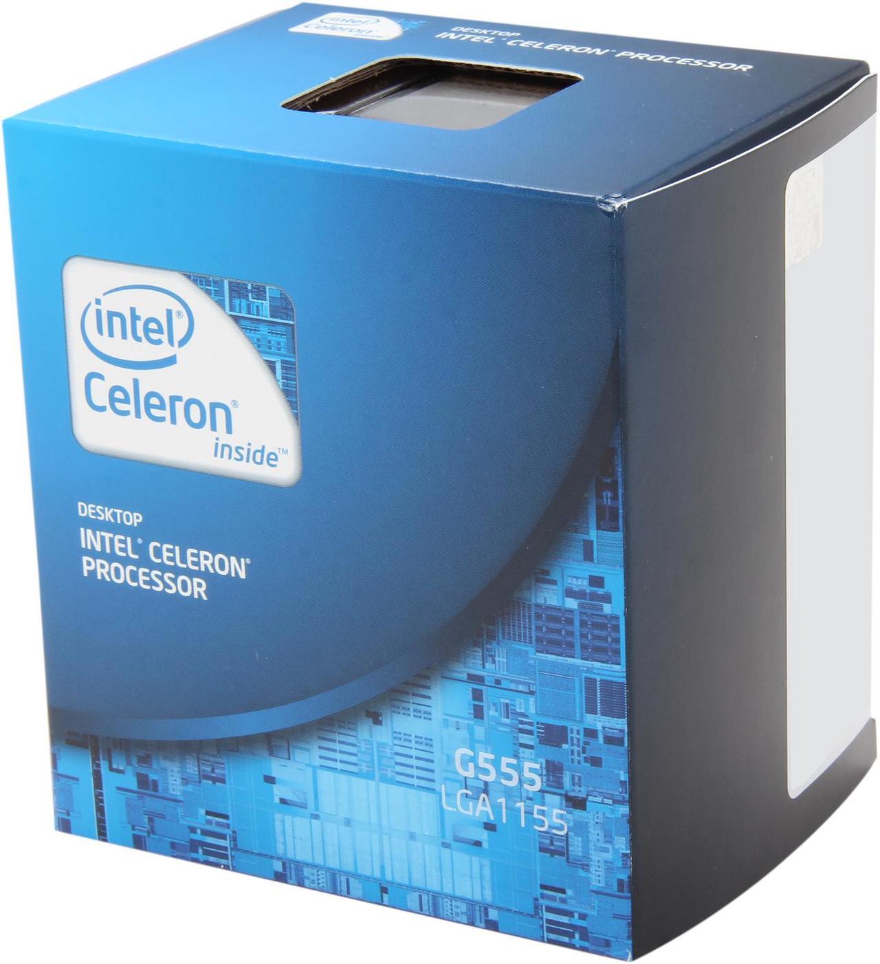 Main image of Intel Celeron G555 - Celeron Sandy Bridge Dual-Core 2.7 GHz LGA 1155 Desktop Processor - BX80623G555