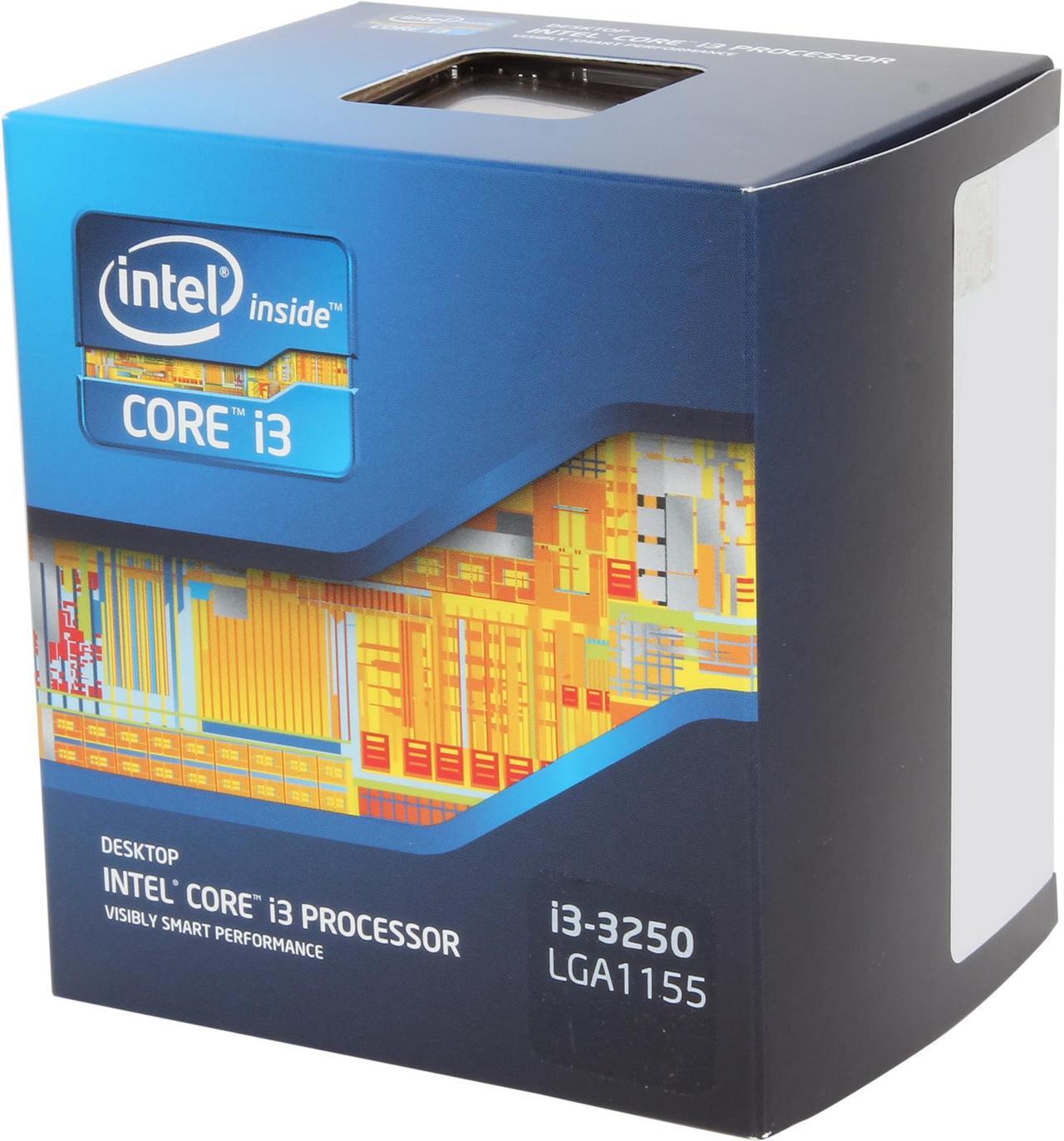 Intel Core i3-3250 - Core i3 3rd Gen Ivy Bridge Dual-Core 3.5 GHz LGA 1155 55W Intel HD Graphics 2500 Desktop Processor - BX80637I33250