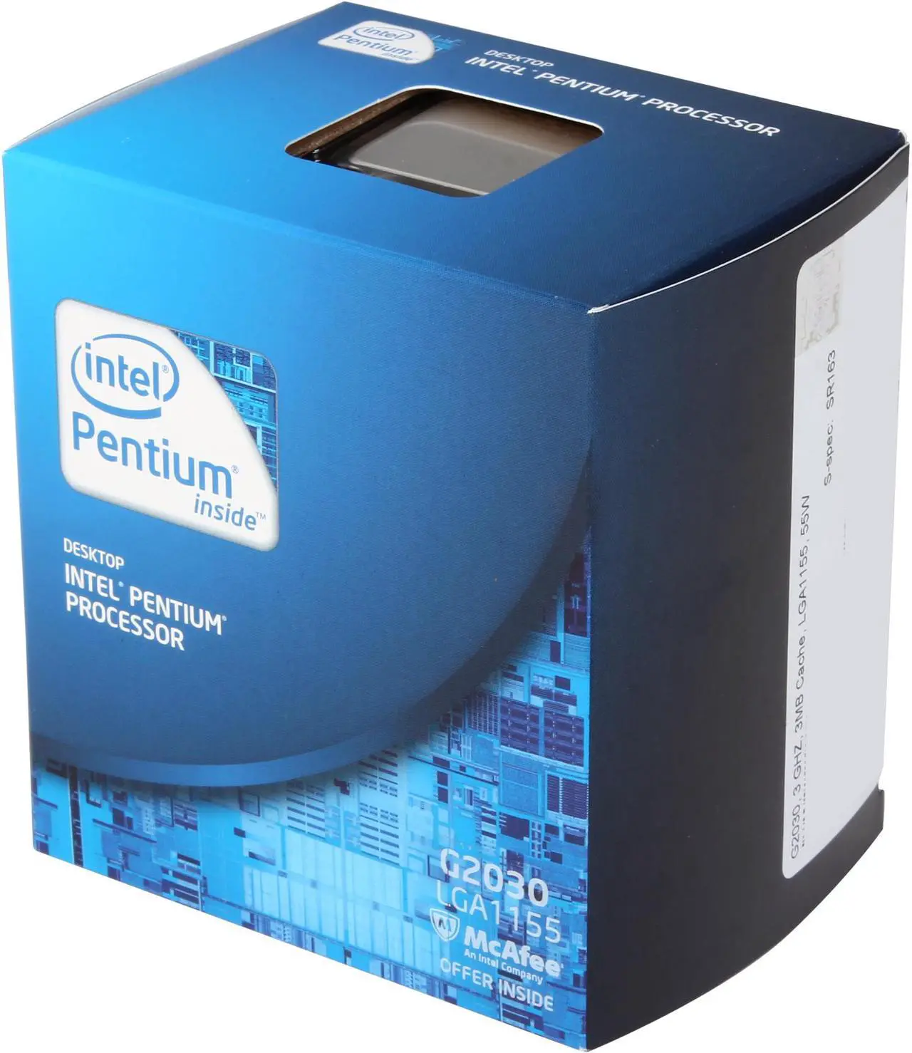 Main image of Intel Pentium G2030 - Pentium Ivy Bridge Dual-Core 3.0 GHz LGA 1155 55W Intel HD Graphics Desktop Processor - BX80637G2030