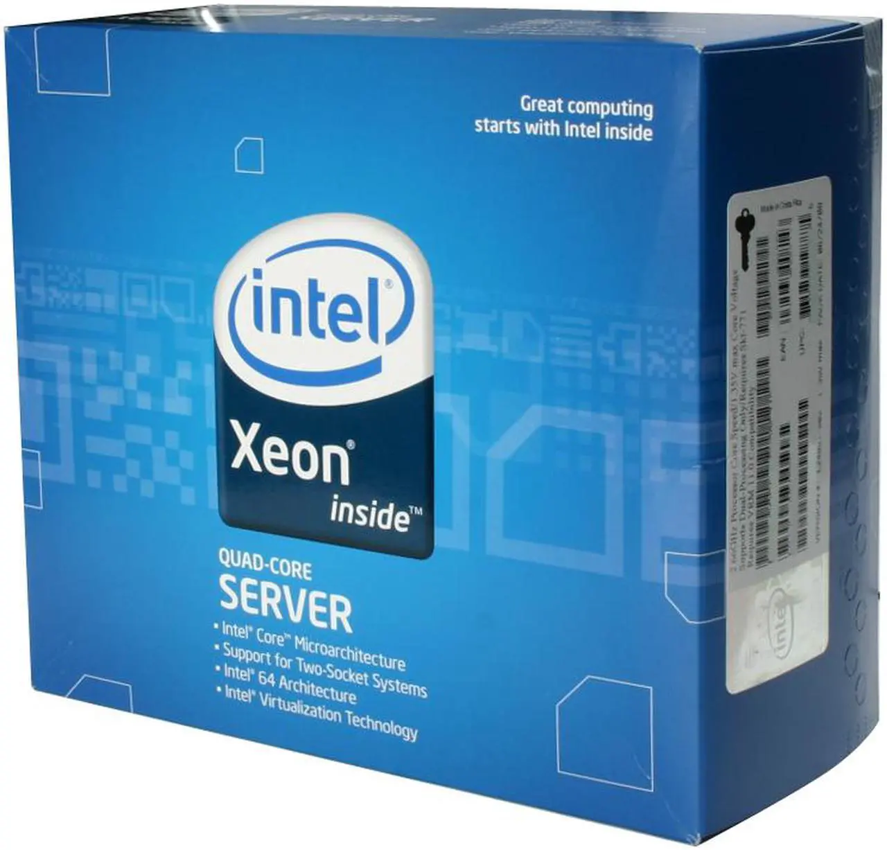 Intel Xeon E5430 2.66 GHz LGA 771 80W BX80574E5430A Processor - Newegg.com