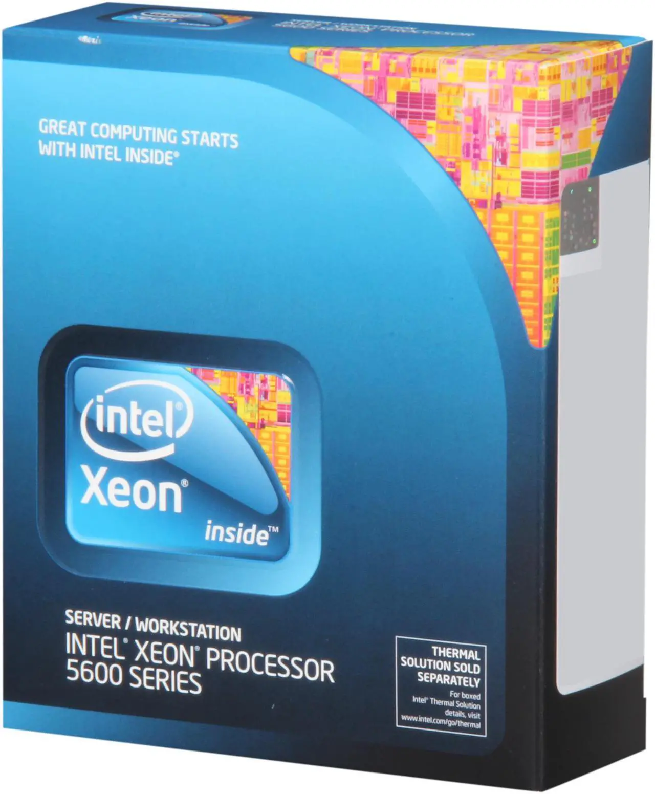 Main image of Intel Xeon E5649 Westmere-EP 2.53 GHz 6 x 256KB L2 Cache 12MB L3 Cache LGA 1366 80W BX80614E5649 Server Processor
